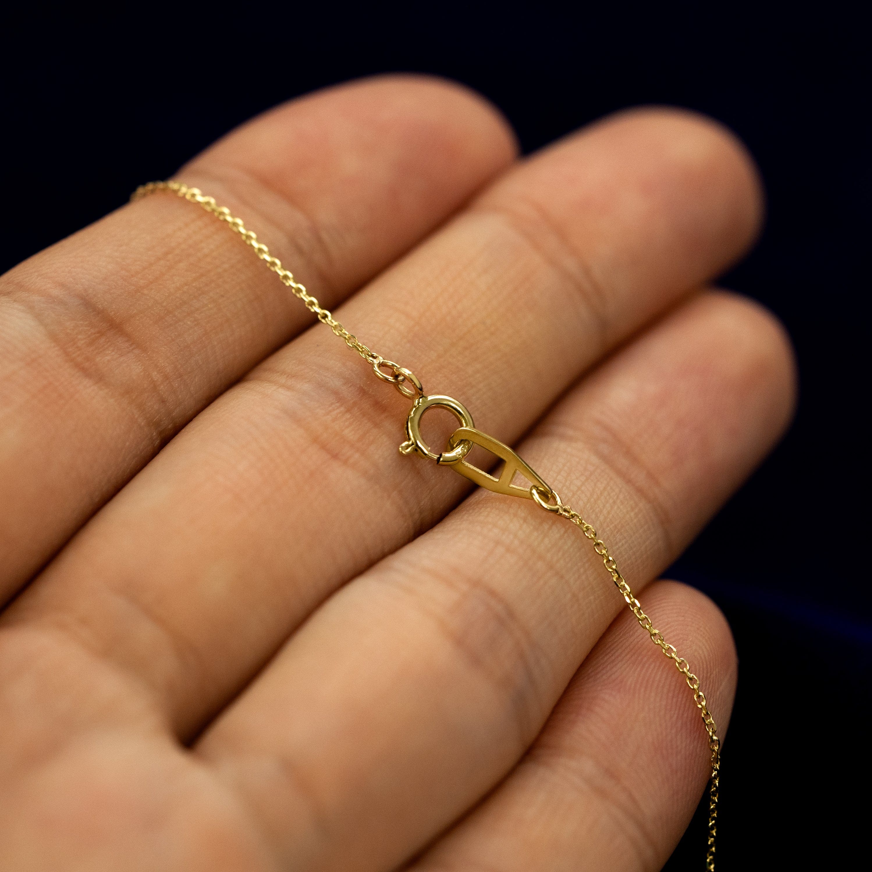 Automic Gold Studio Custom Initial Necklace