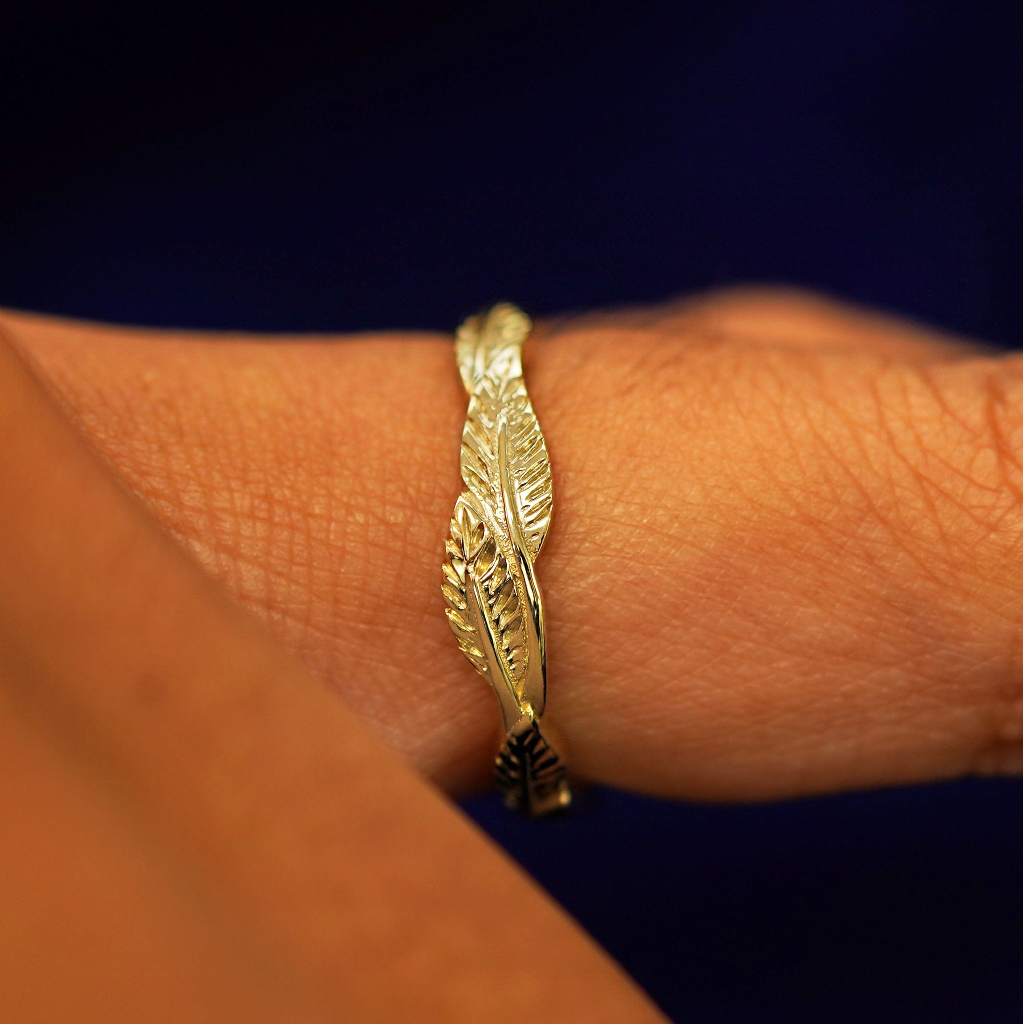 Automic Gold Studio Thick Leaves Band