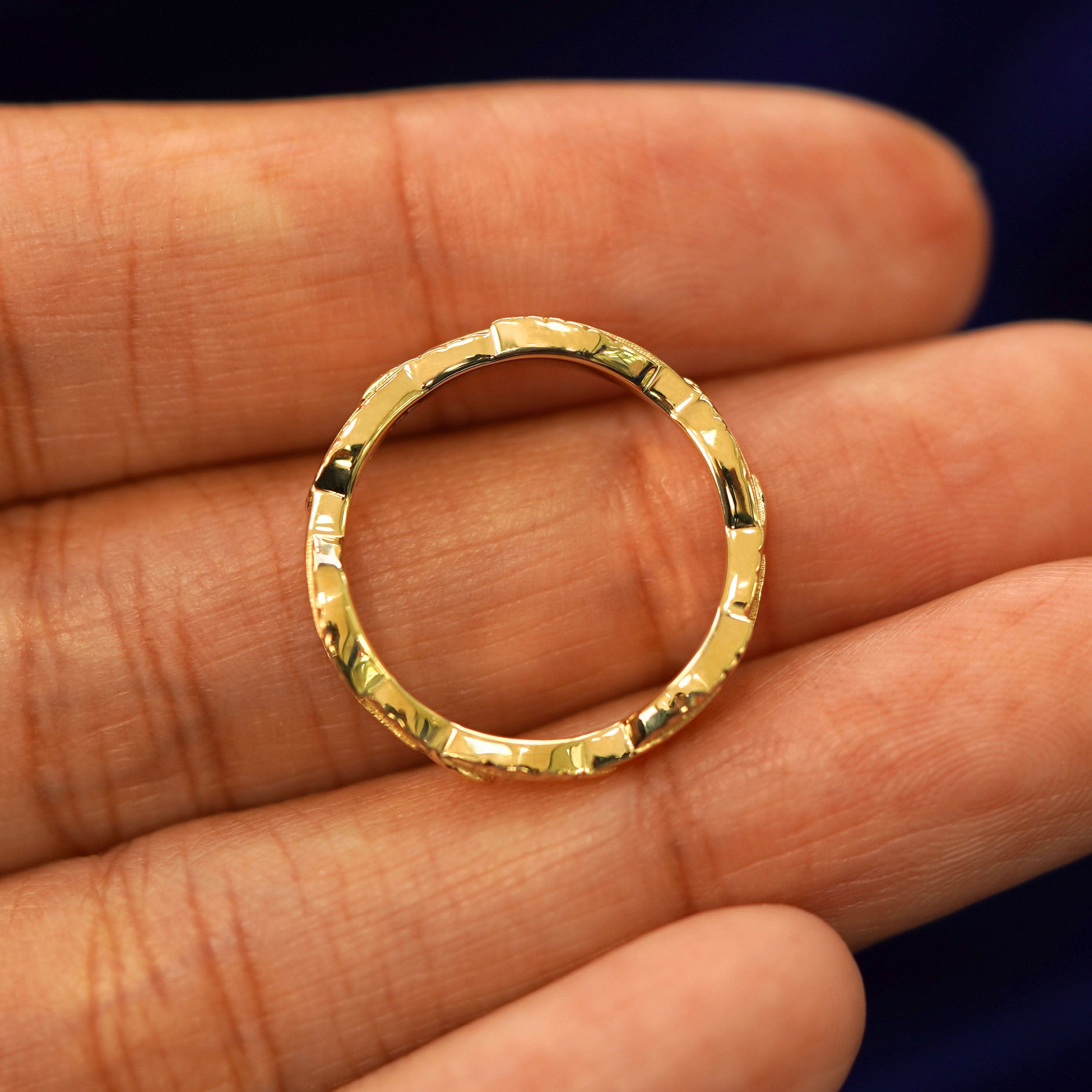 Automic Gold Studio Thick Leaves Band