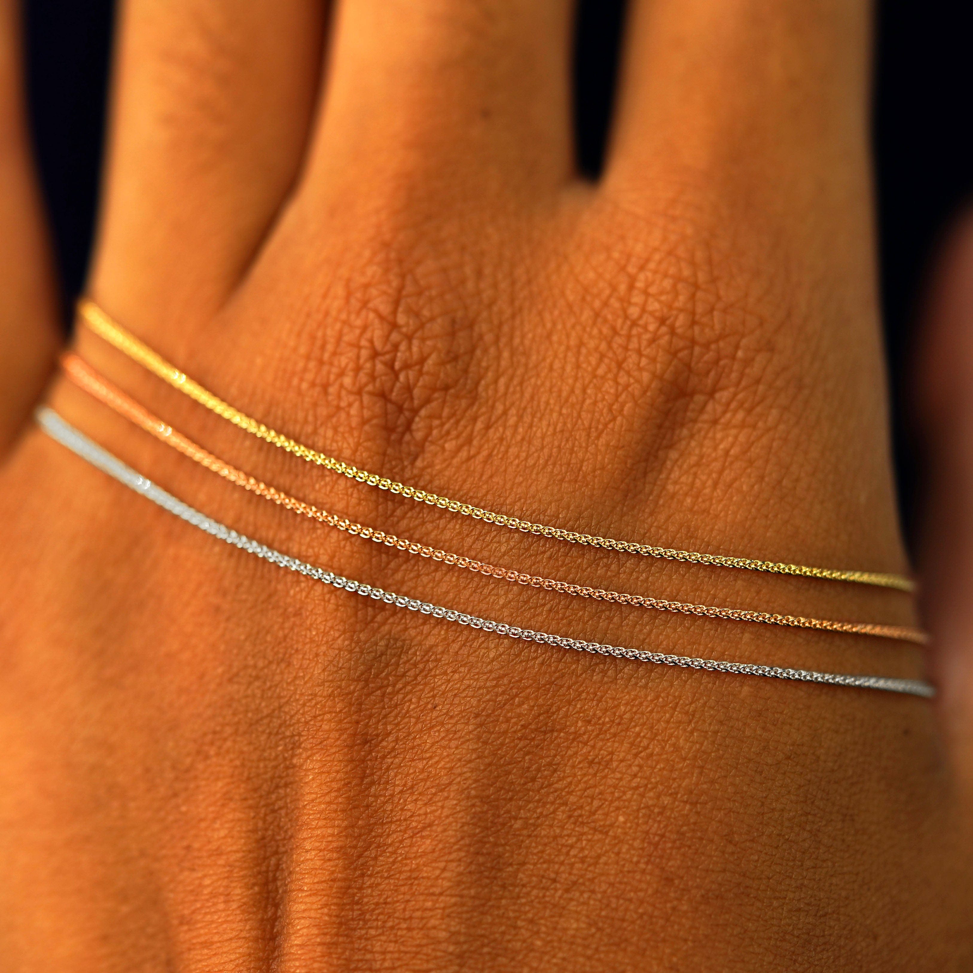 Automic Gold Studio Wheat Chain