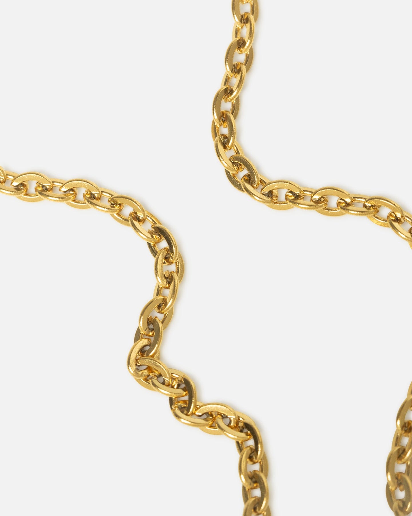 Saint Morta Malachite Pendant Chain Gold