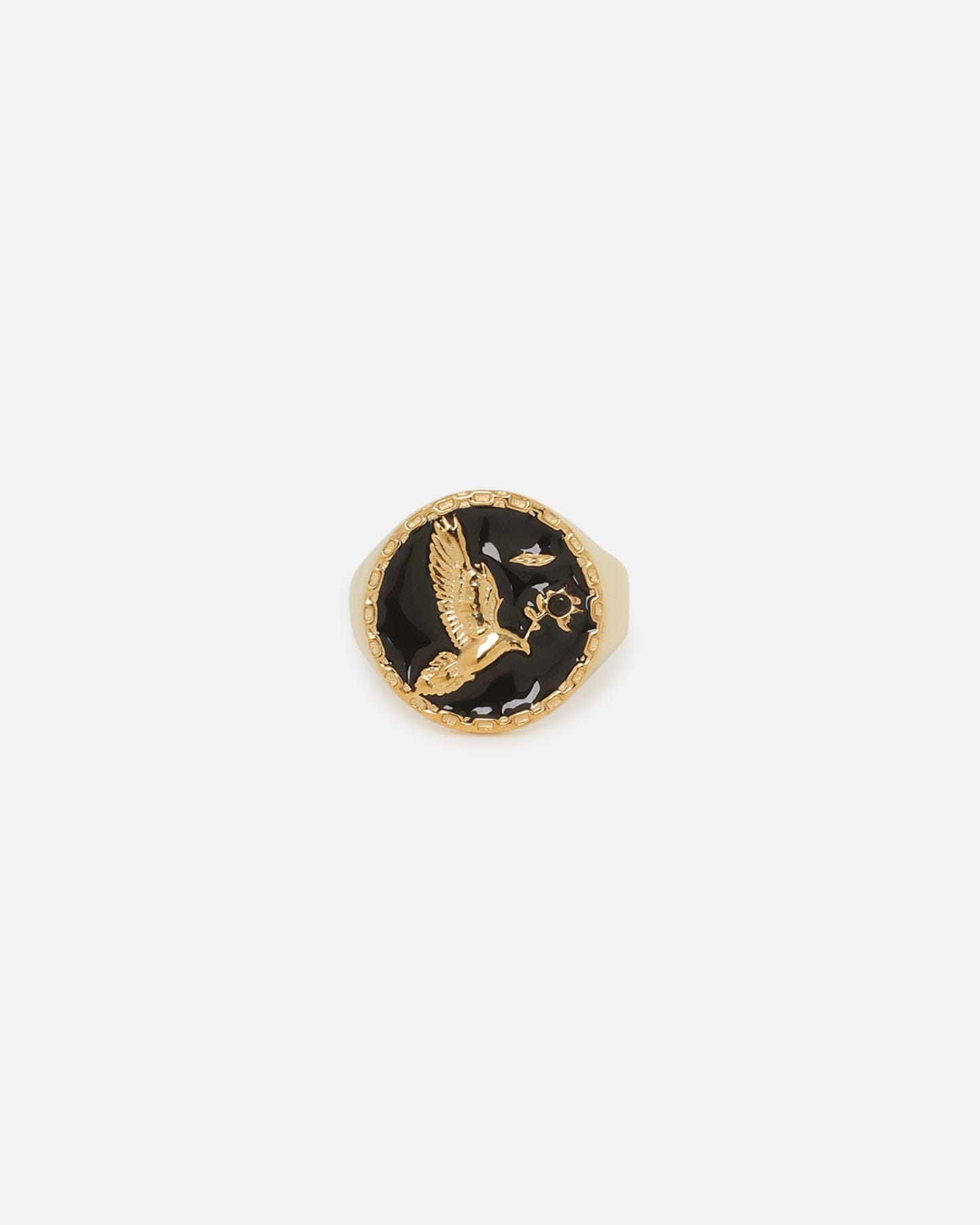 Saint Morta Doves Ring Gold