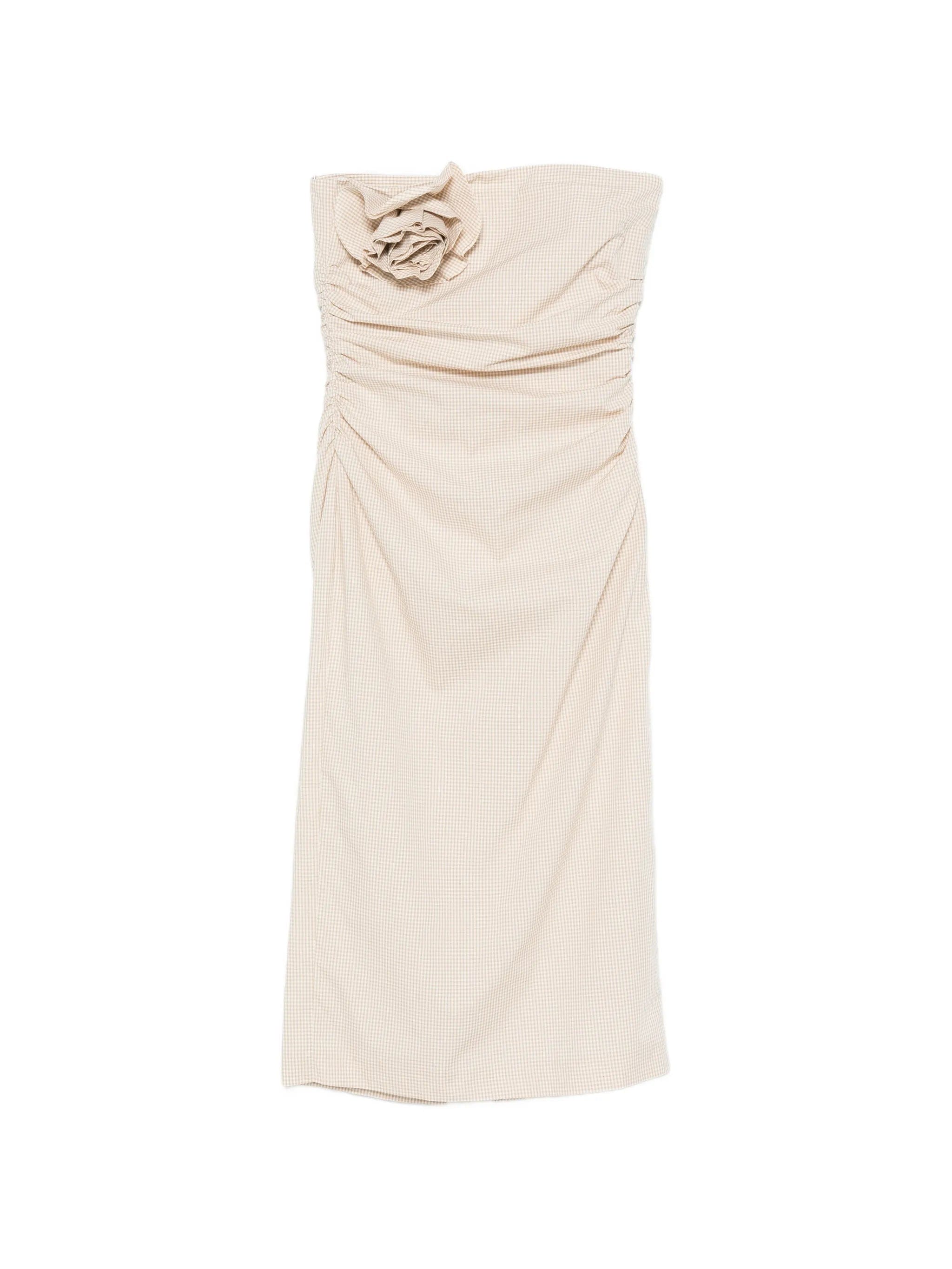 Bernadette Vera flower - brooch midi dress