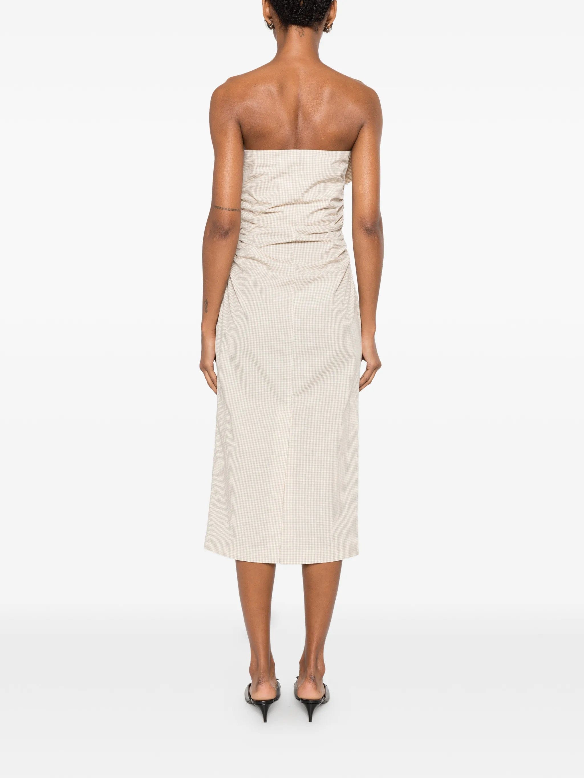 Bernadette Vera flower - brooch midi dress