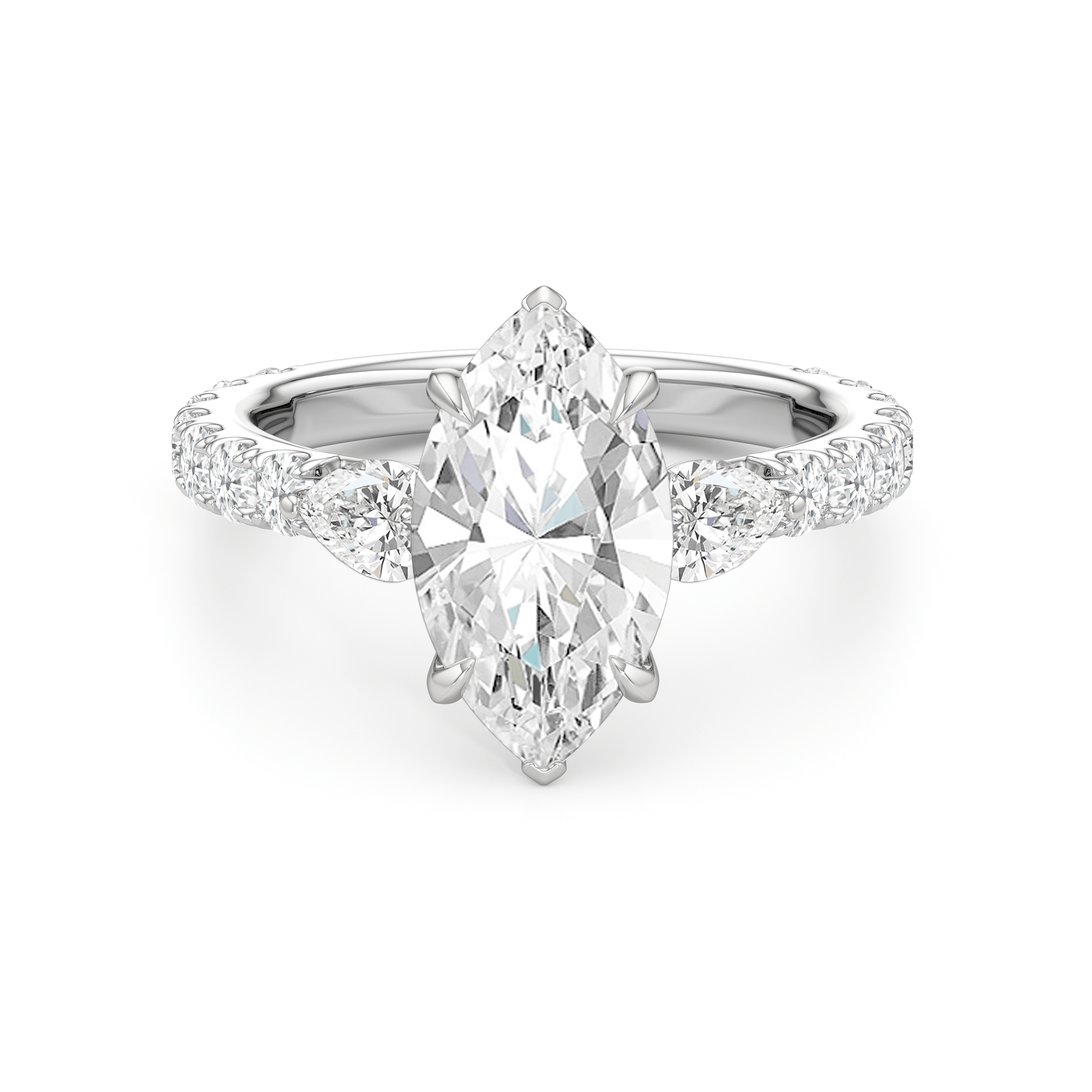 RING Elan Crossover Engagement Ring - Home Preview