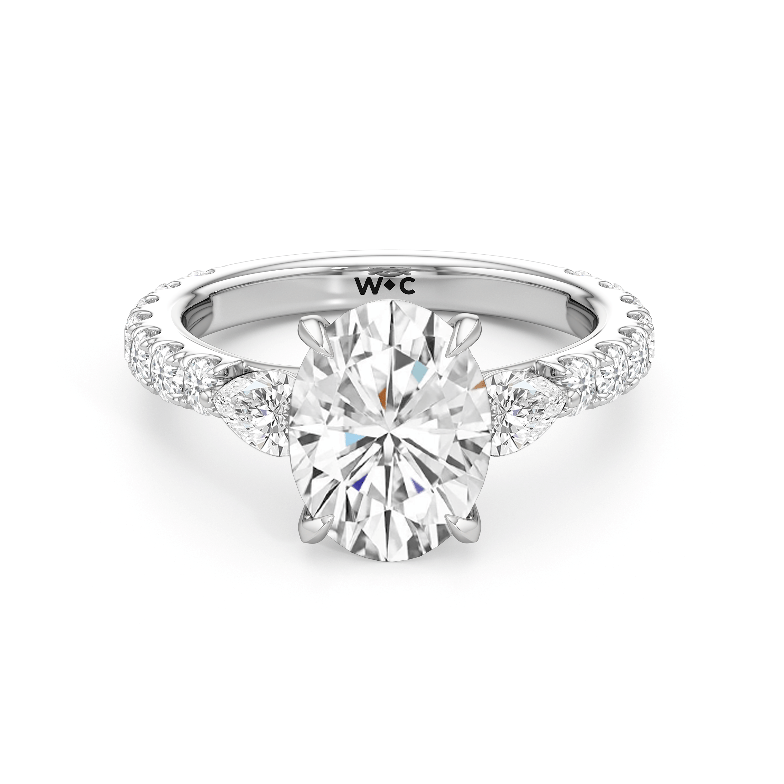 RING Elan Crossover Engagement Ring - Home Preview