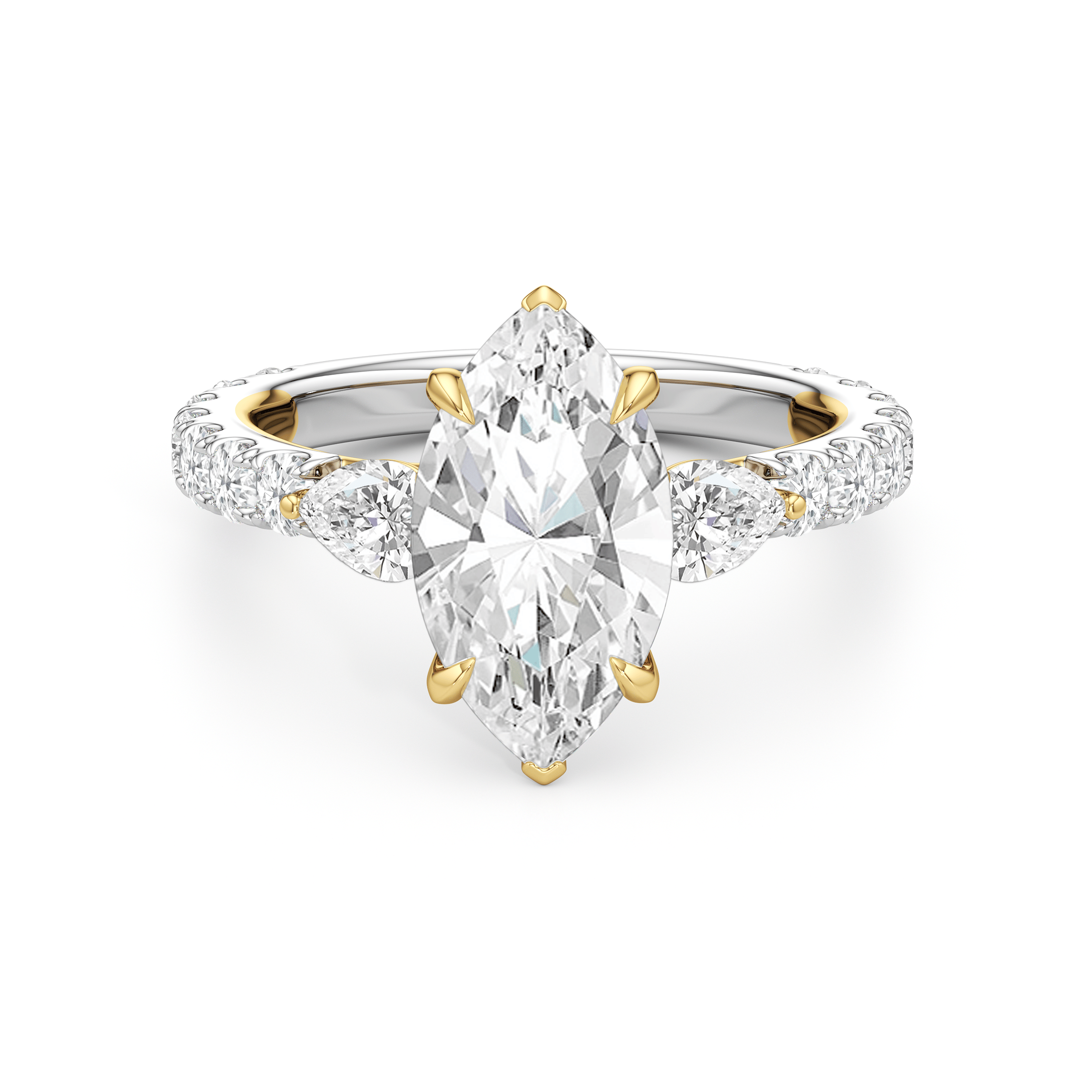 RING Elan Crossover Engagement Ring - Home Preview