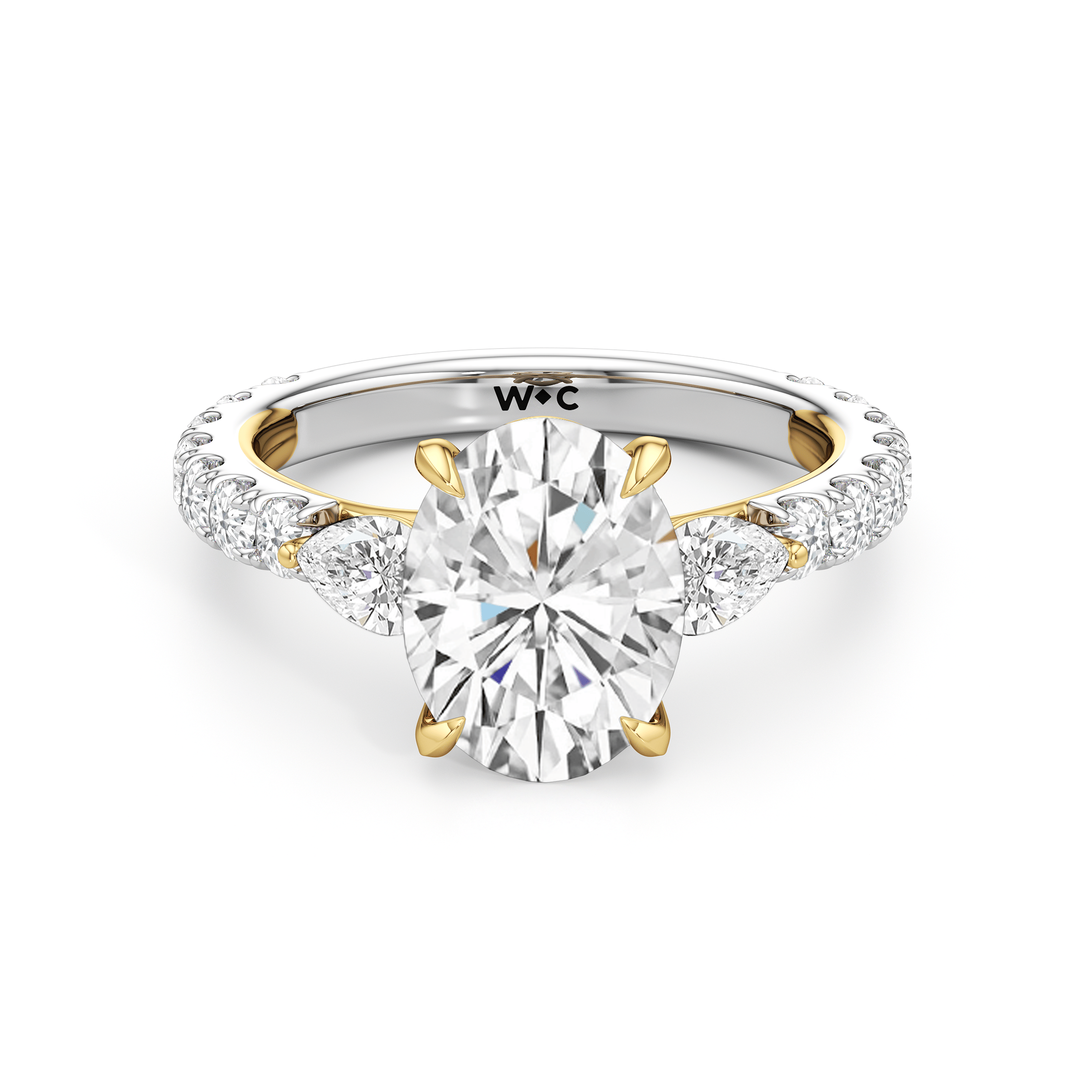 RING Elan Crossover Engagement Ring - Home Preview