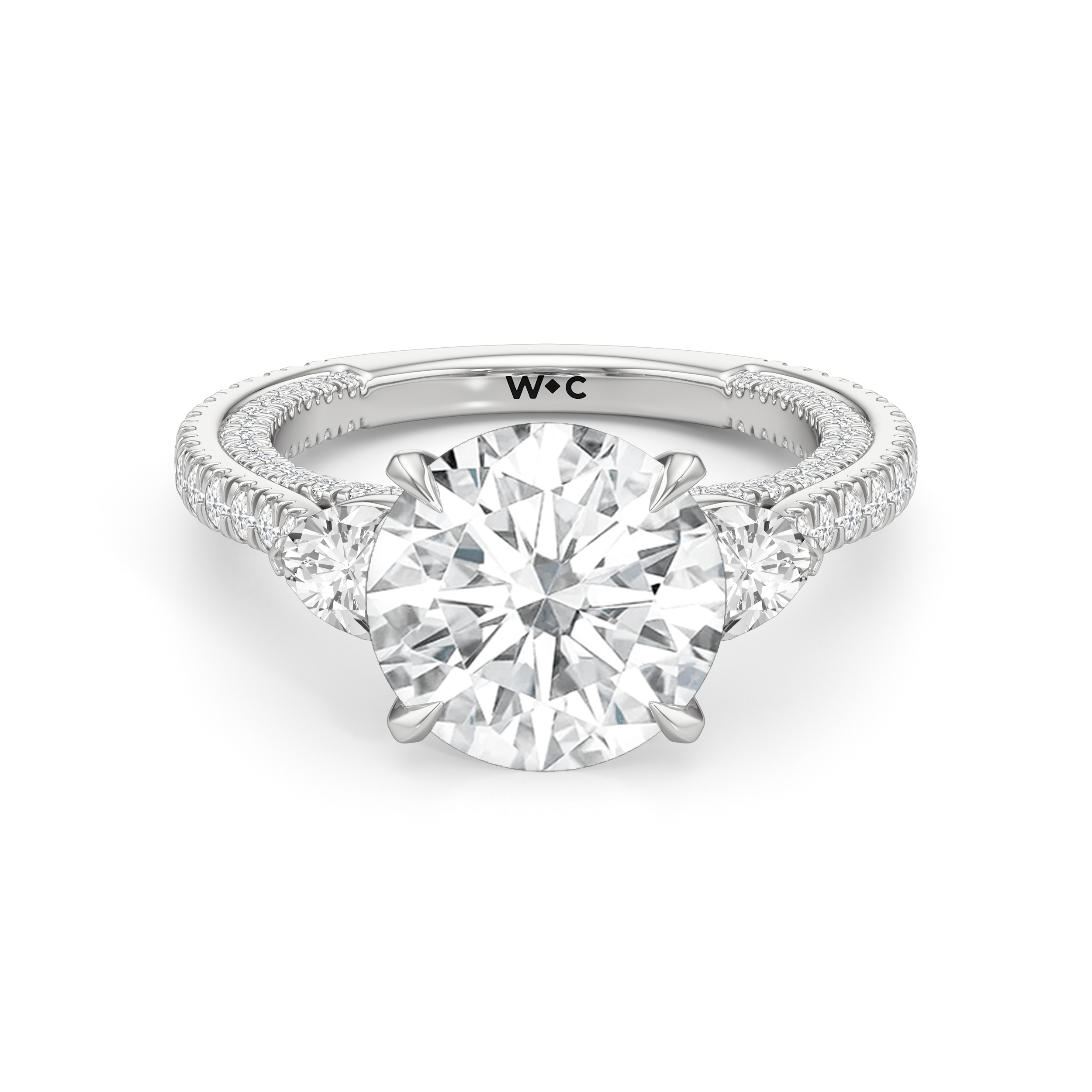 RING The W Crest Engagement Ring - Home Preview