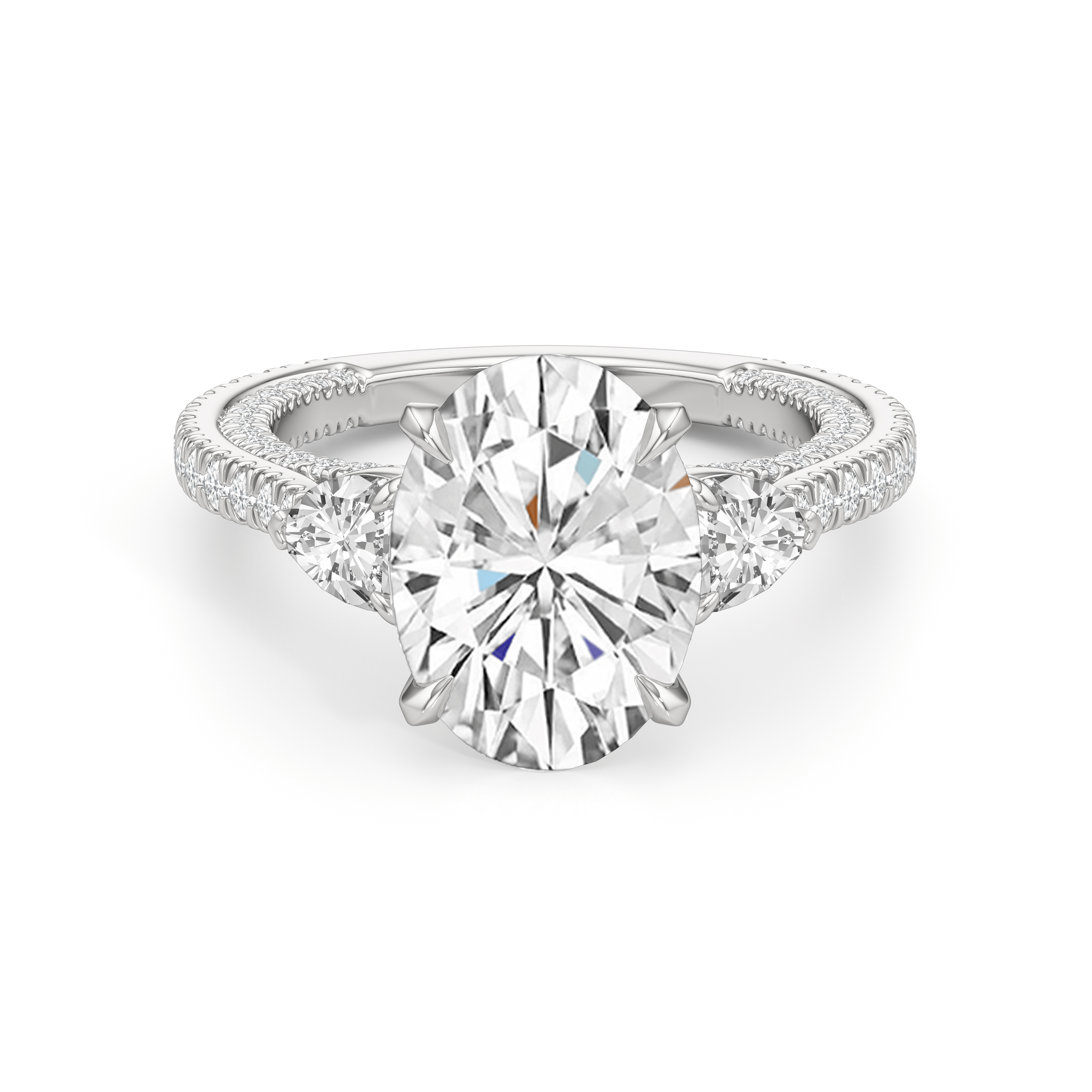 RING The W Crest Engagement Ring - Home Preview
