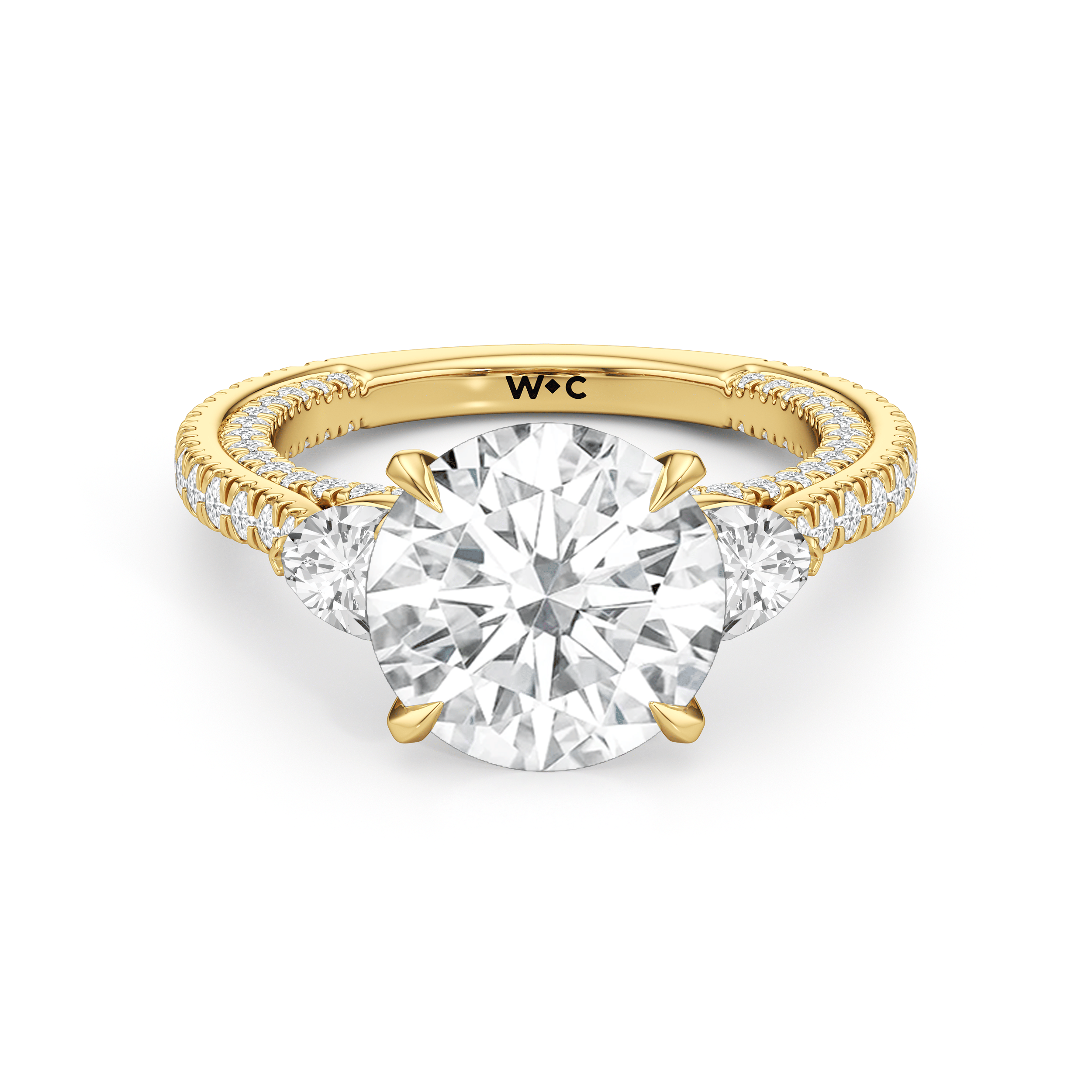 RING The W Crest Engagement Ring - Home Preview