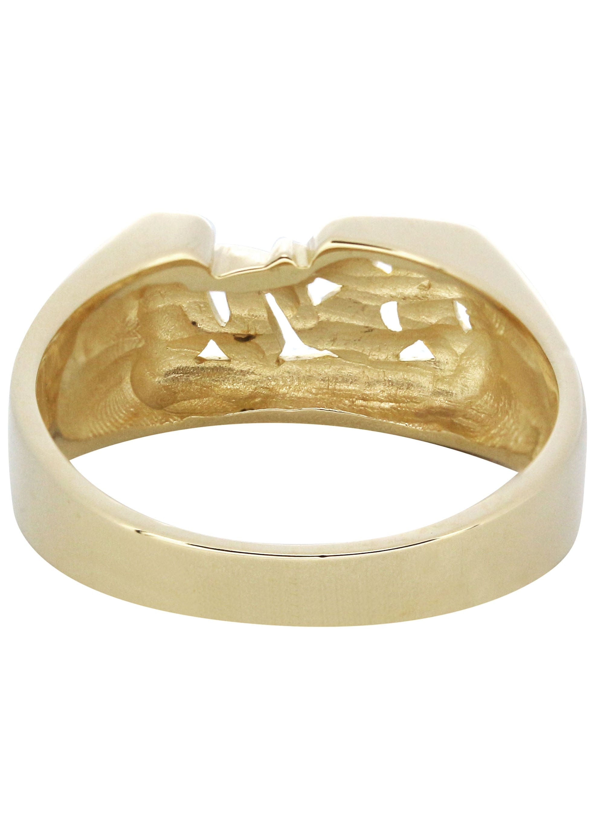 Manufacturer 16 14K Initials Gold Name Ring | Appx. 4 Grams