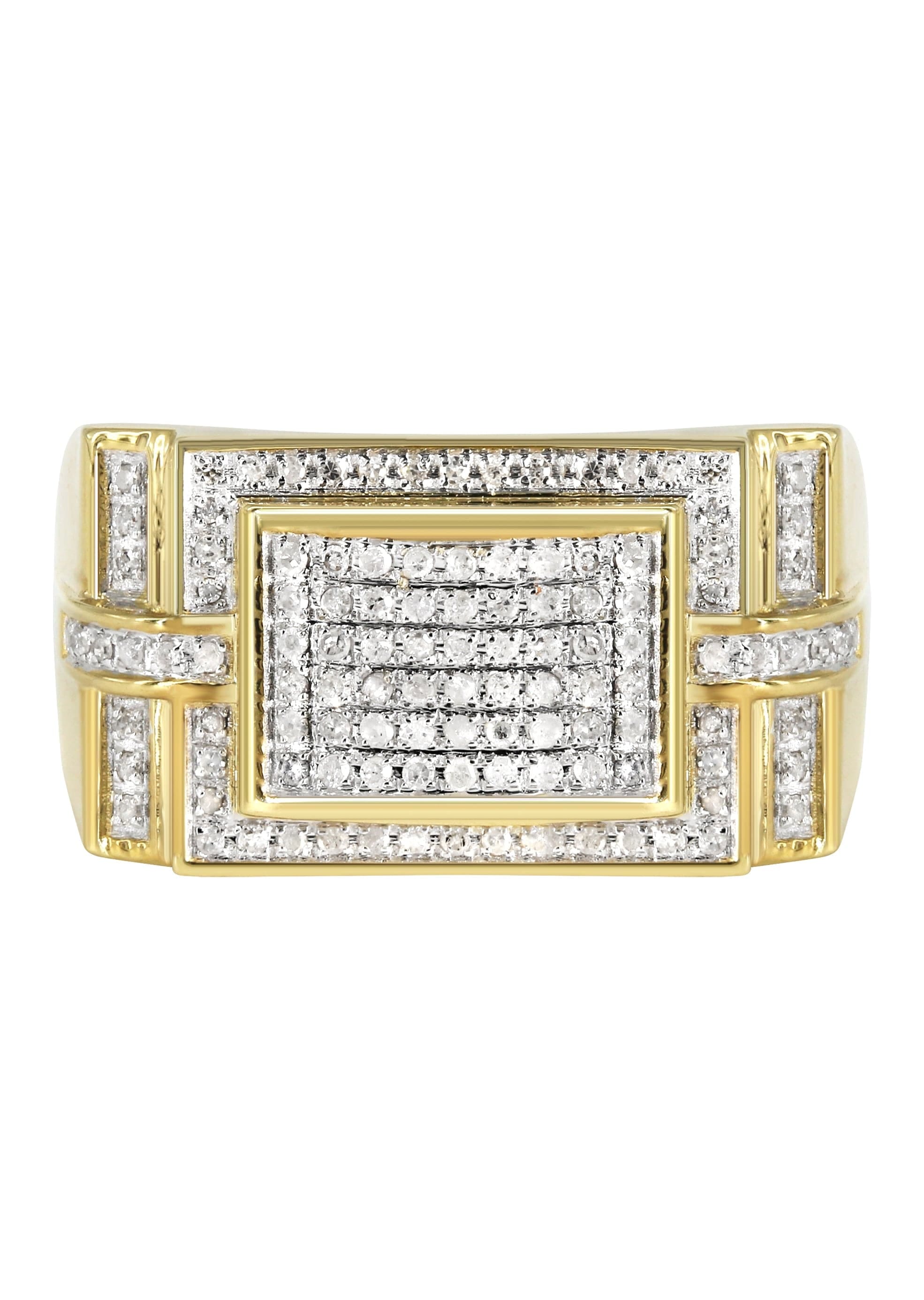 Manufacturer 2 Mens Diamond Pinky Ring | 0.55 Carats | 7.5 Grams