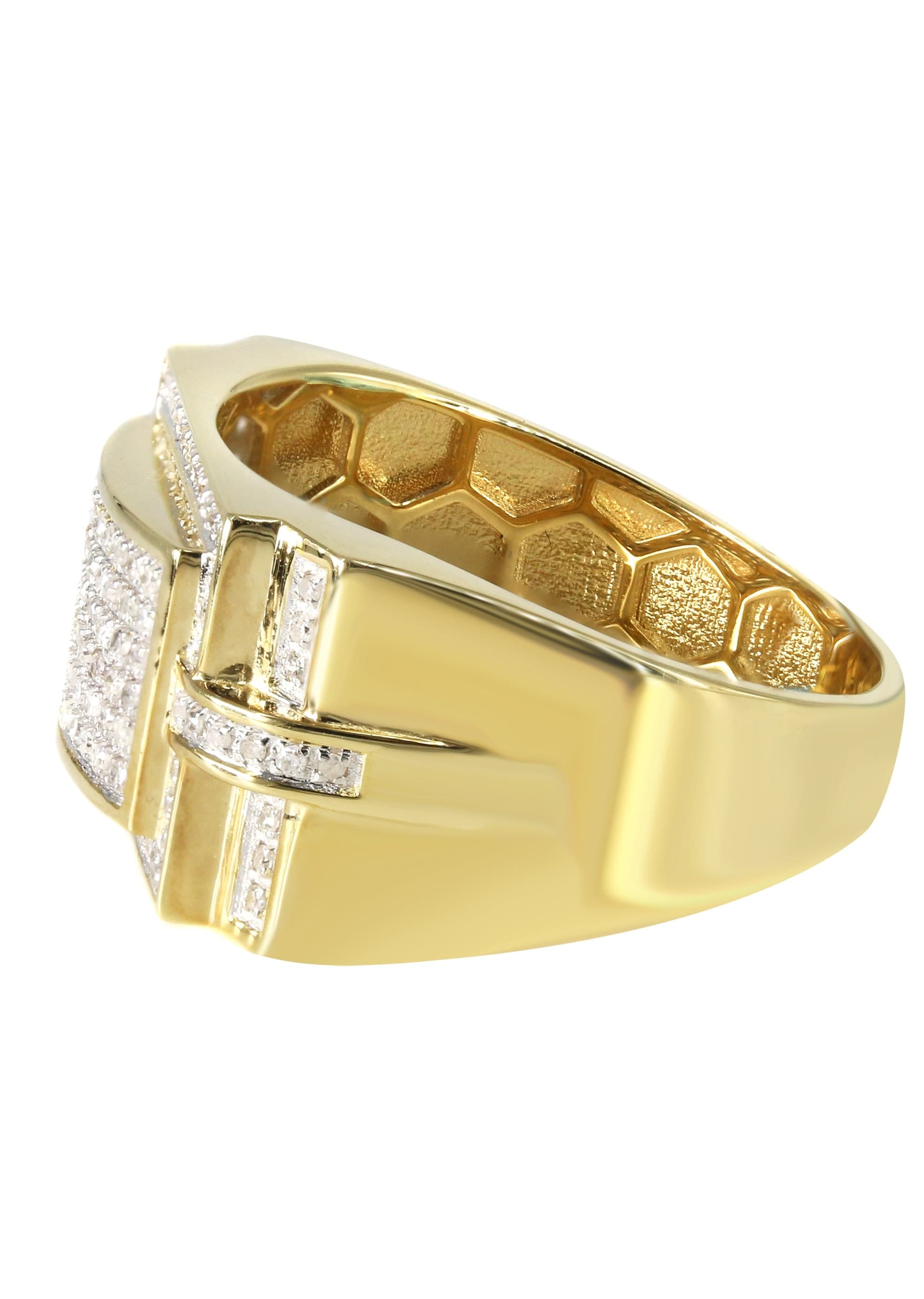 Manufacturer 2 Mens Diamond Pinky Ring | 0.55 Carats | 7.5 Grams