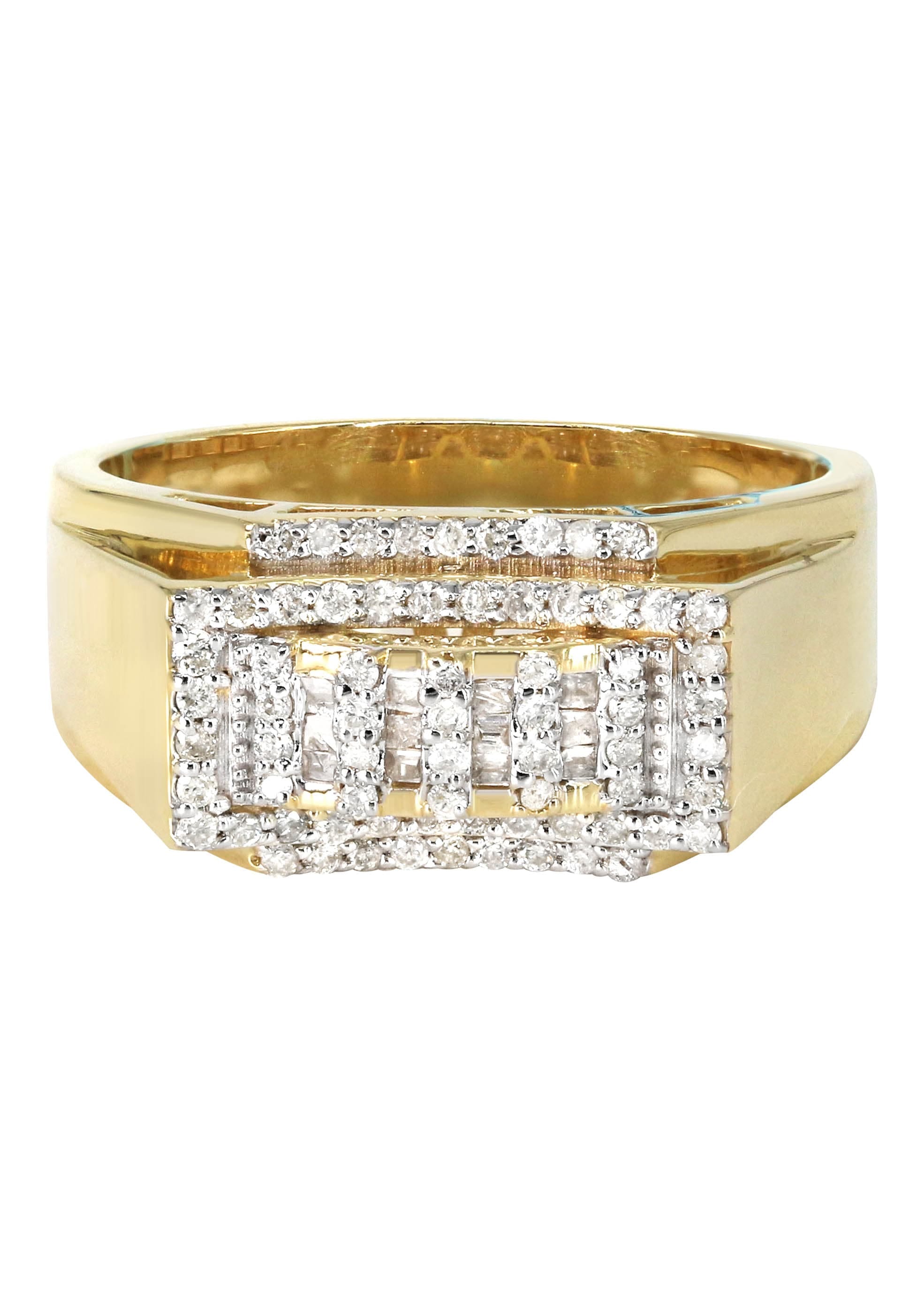 Manufacturer 2 Mens Diamond Ring | 0.47 Carats | 7.1 Grams