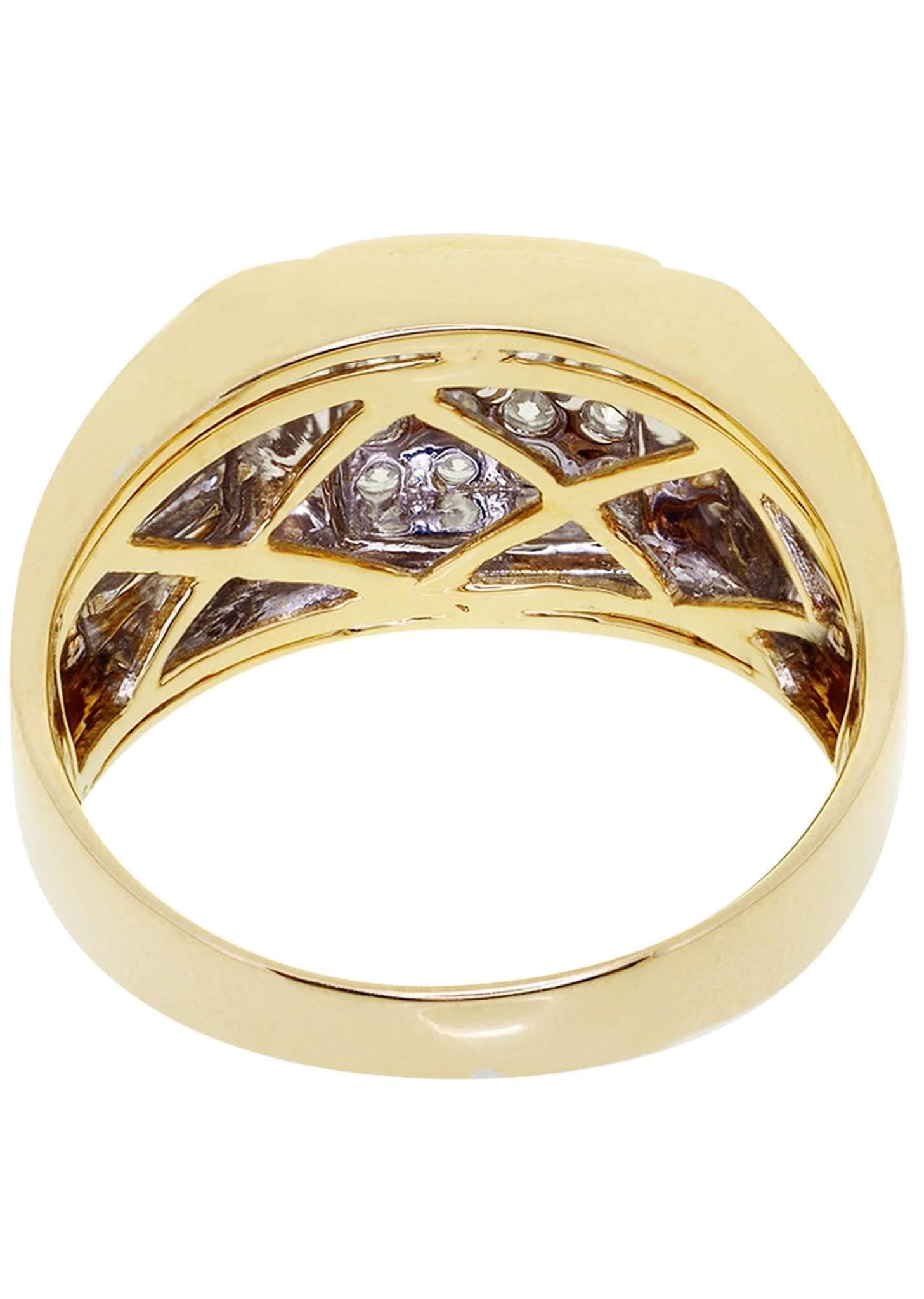 Manufacturer 8 Mens Diamond Ring| 0.54 Carats