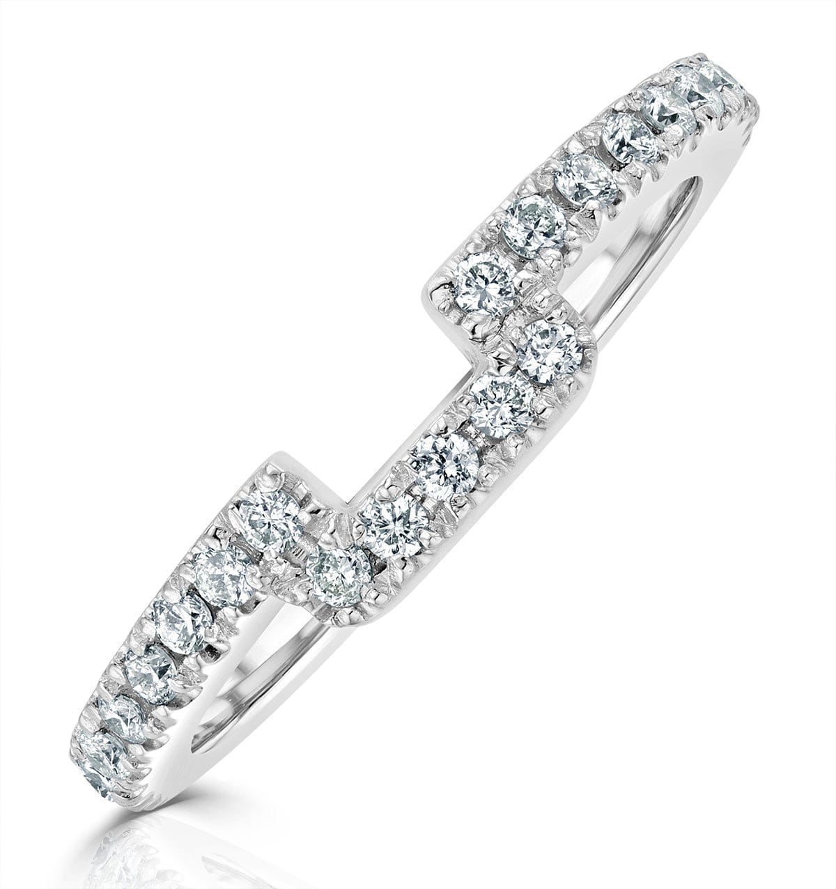 Diamond Annabelle Matching Wedding Band 0.30ct G/Si Diamond in Platinum