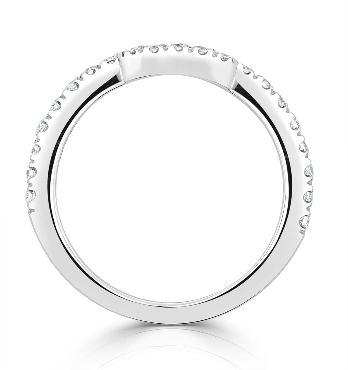 Diamond Annabelle Matching Wedding Band 0.30ct G/Si Diamond in Platinum