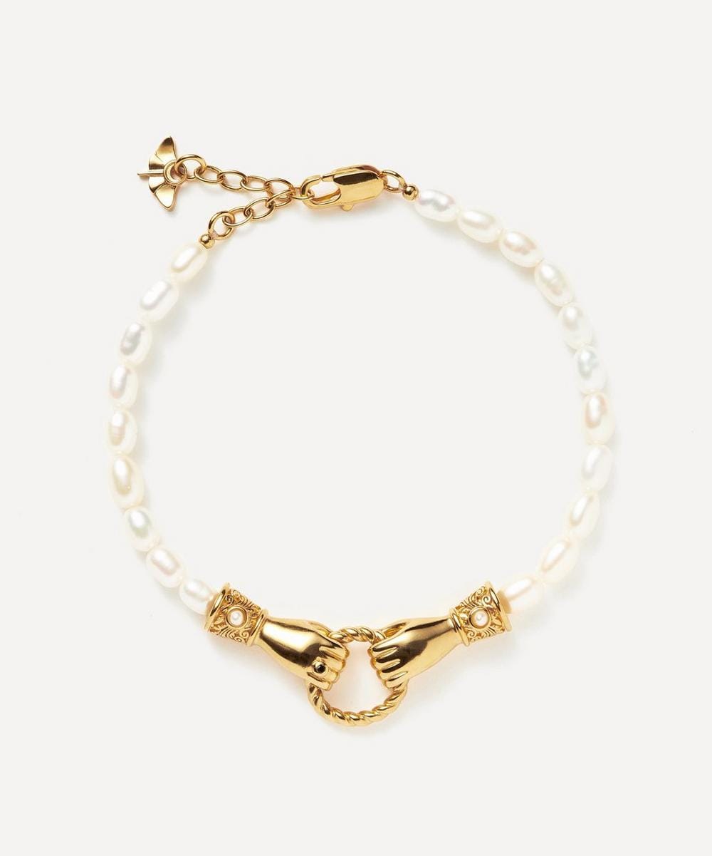 Missoma 18ct Gold - Plated Harris Reed In Good Hands Bracelet