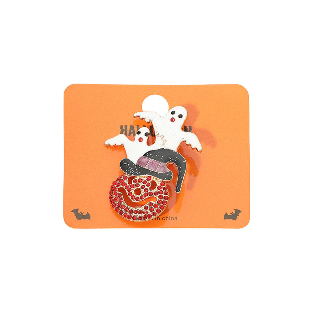 halloween 12PCS - Halloween Ghost Pumpkin Pin Brooches