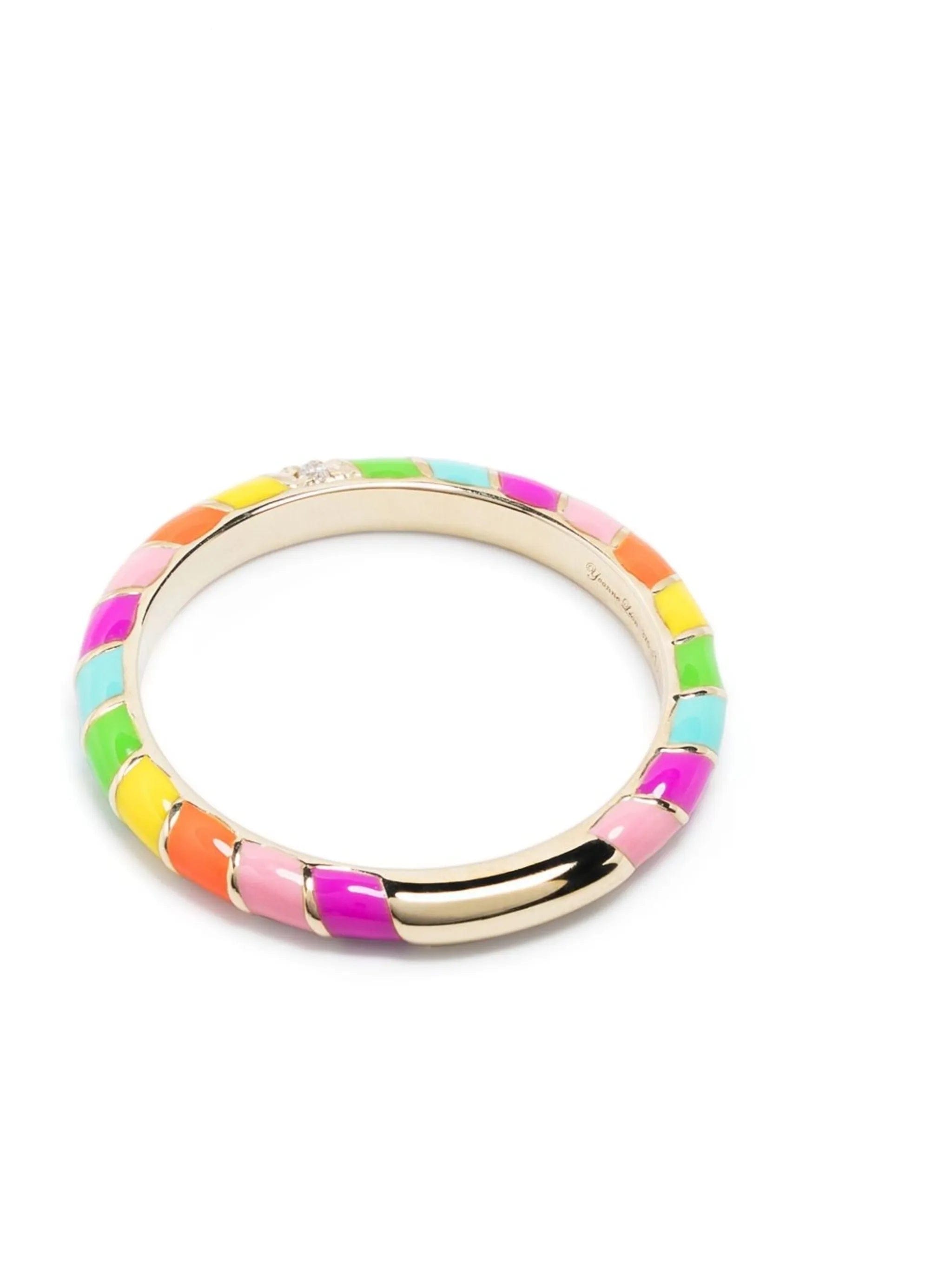 Yvonne Léon 9kt yellow gold Alliance Mini Torsade ring