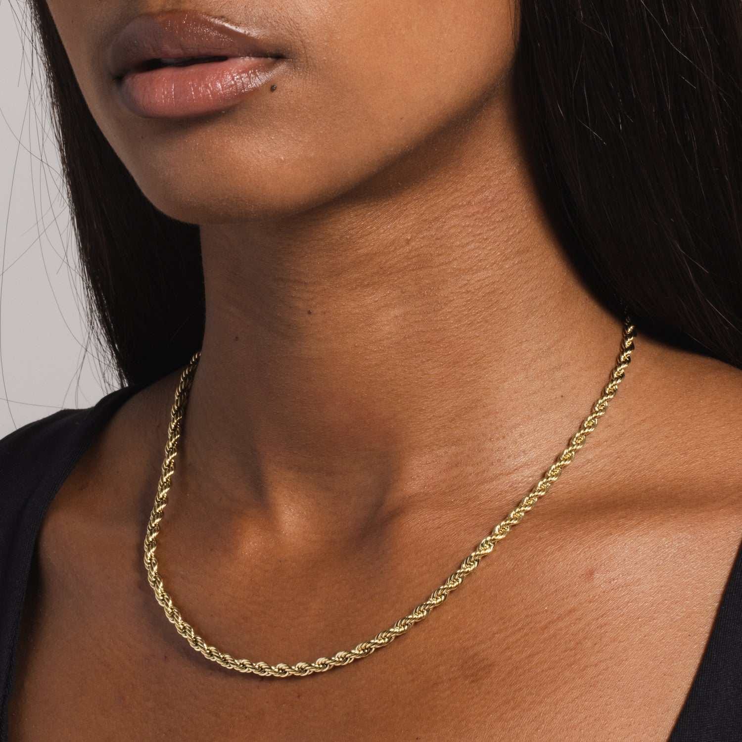 Womens MAS 4 mm Rope Chain
