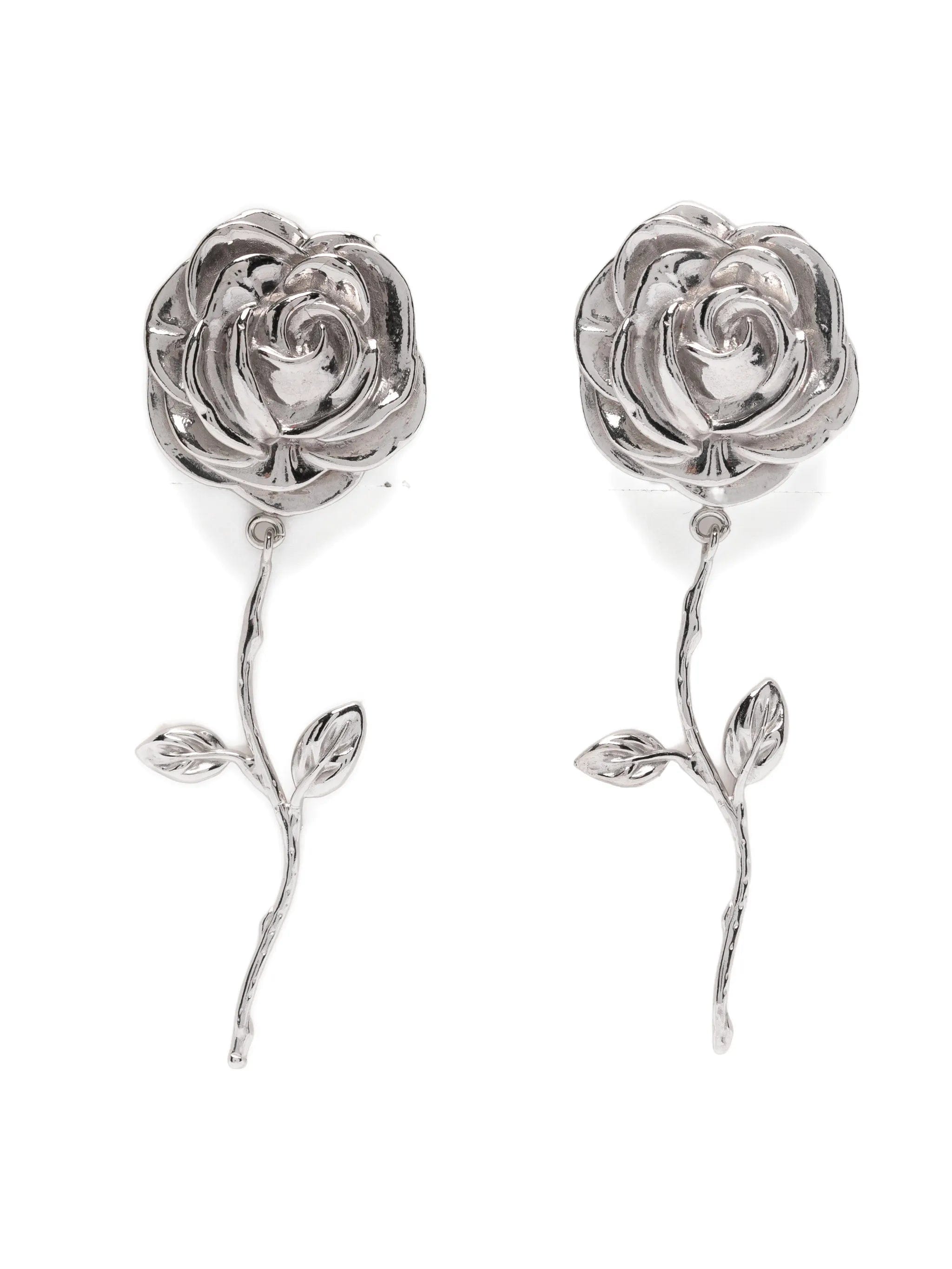 Magda Butrym Rose Stem earrings
