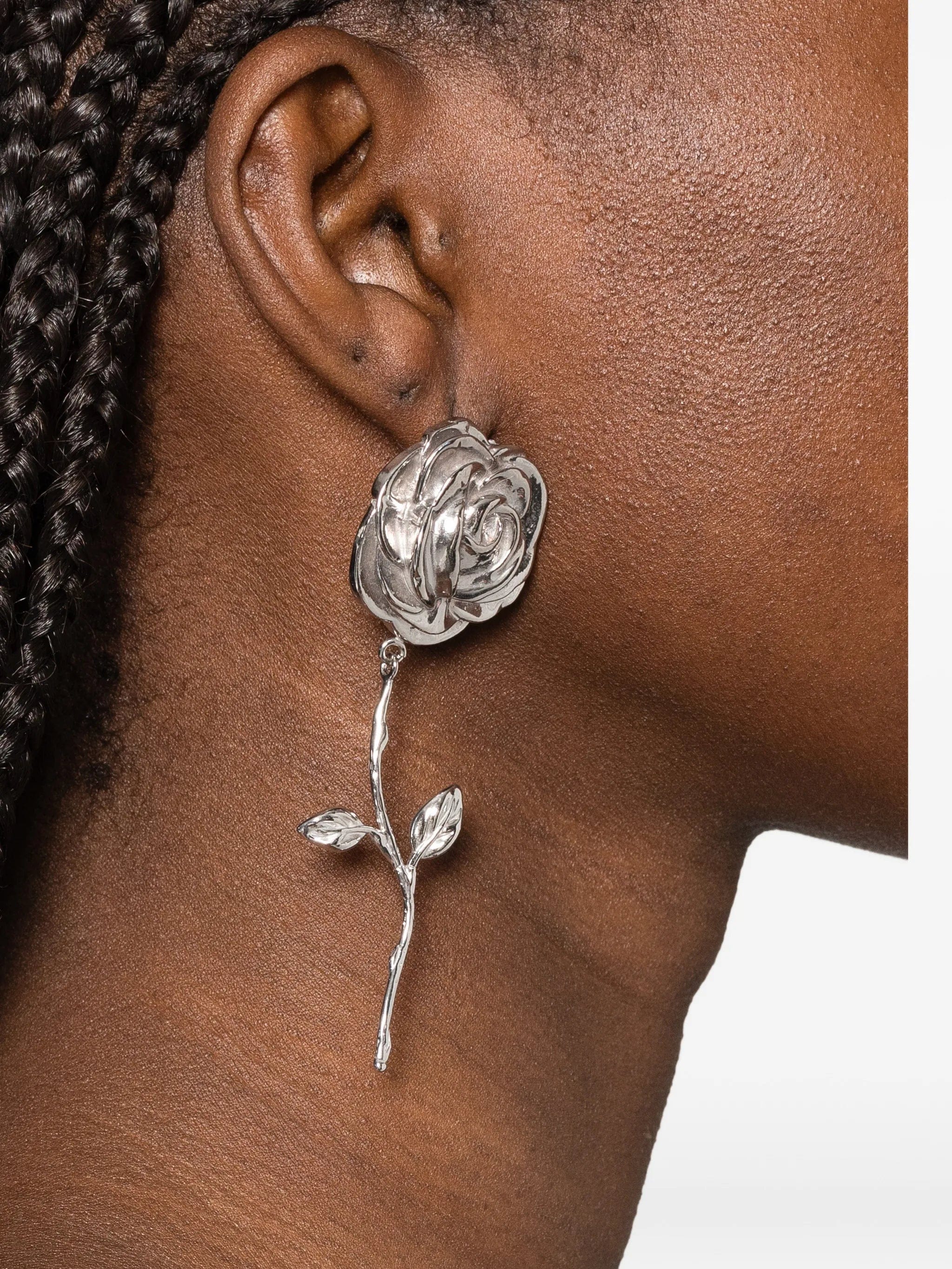 Magda Butrym Rose Stem earrings