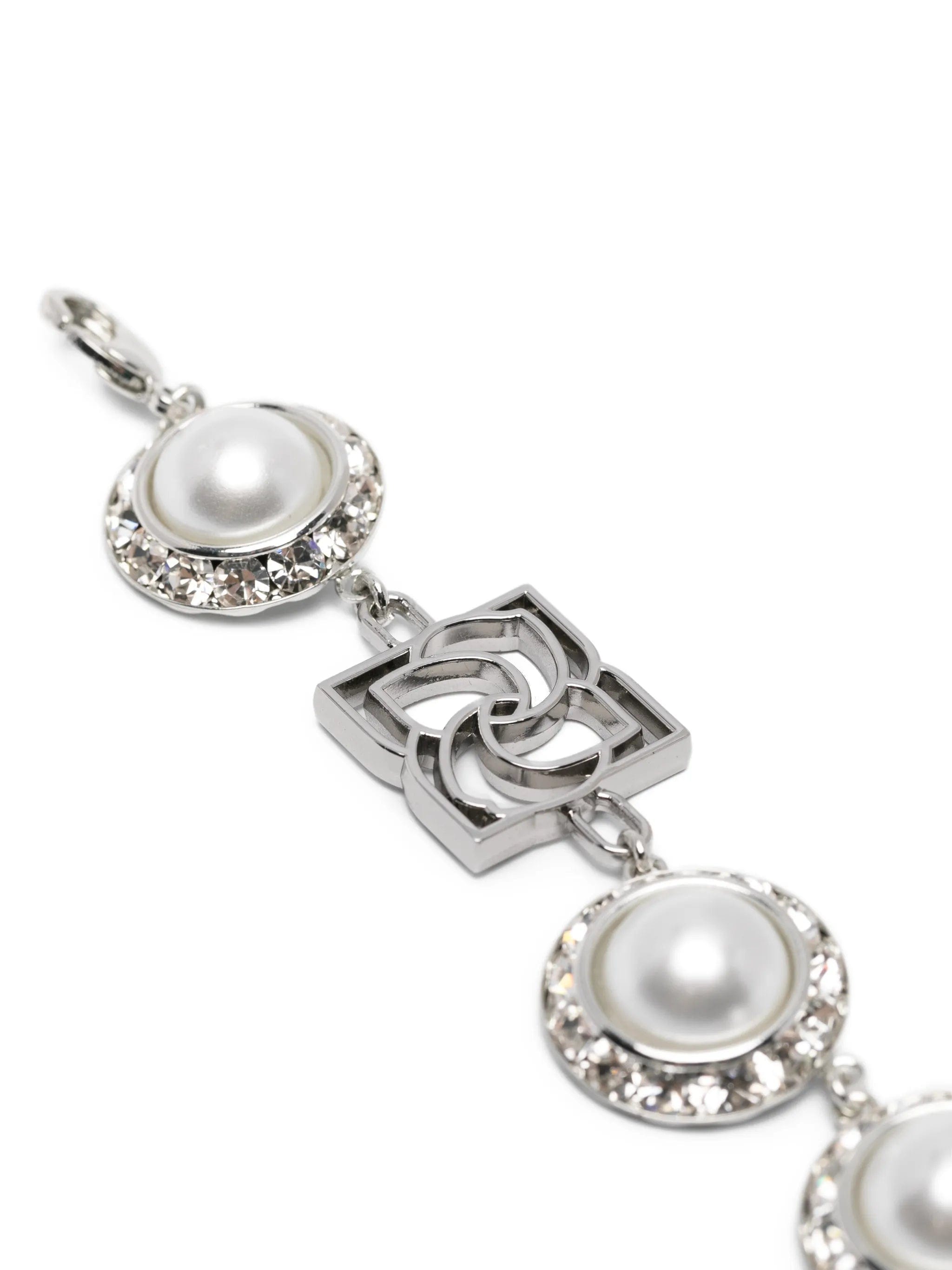 Magda Butrym crystal - embellishment necklace