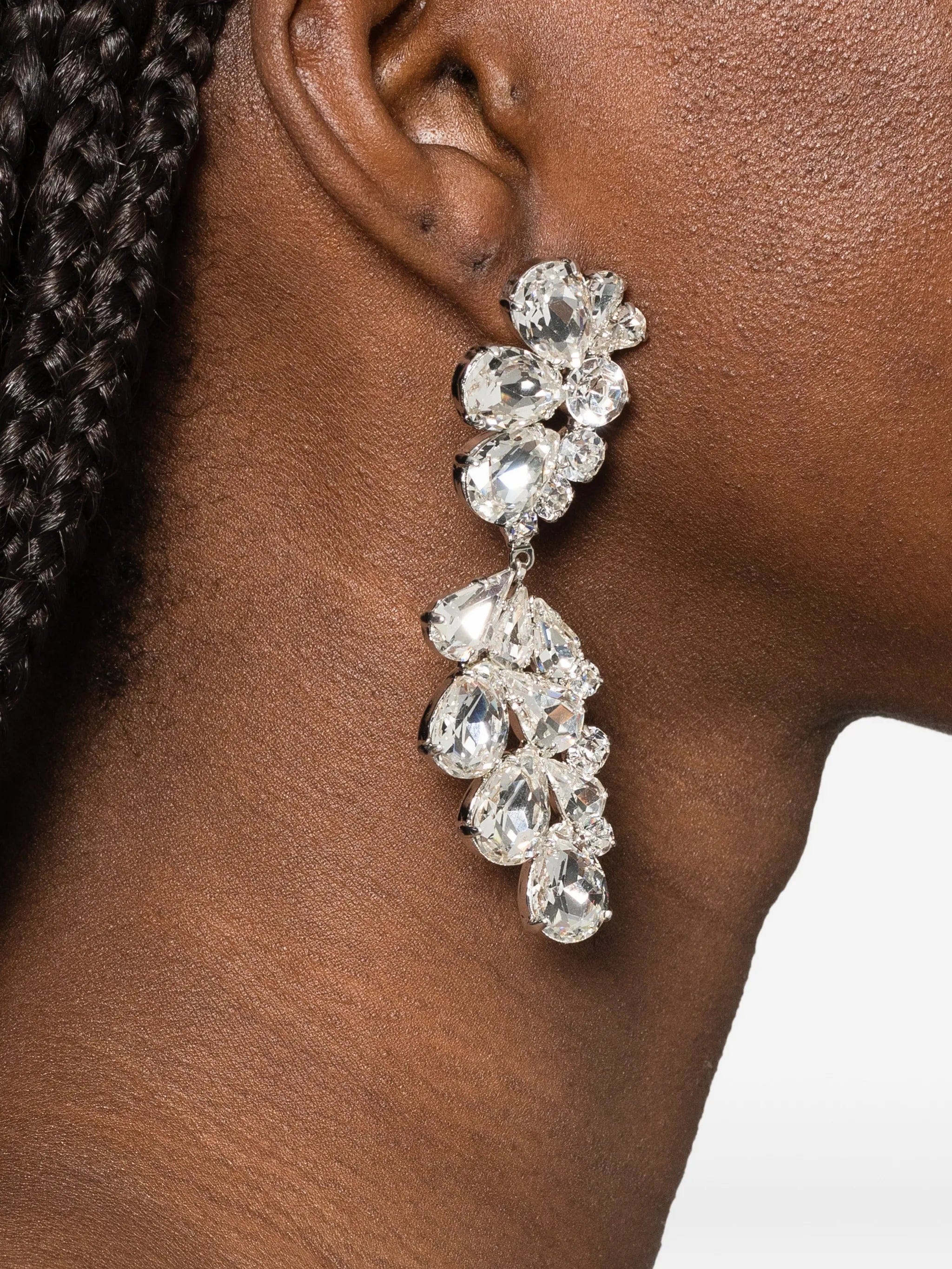 Magda Butrym crystal drop earrings