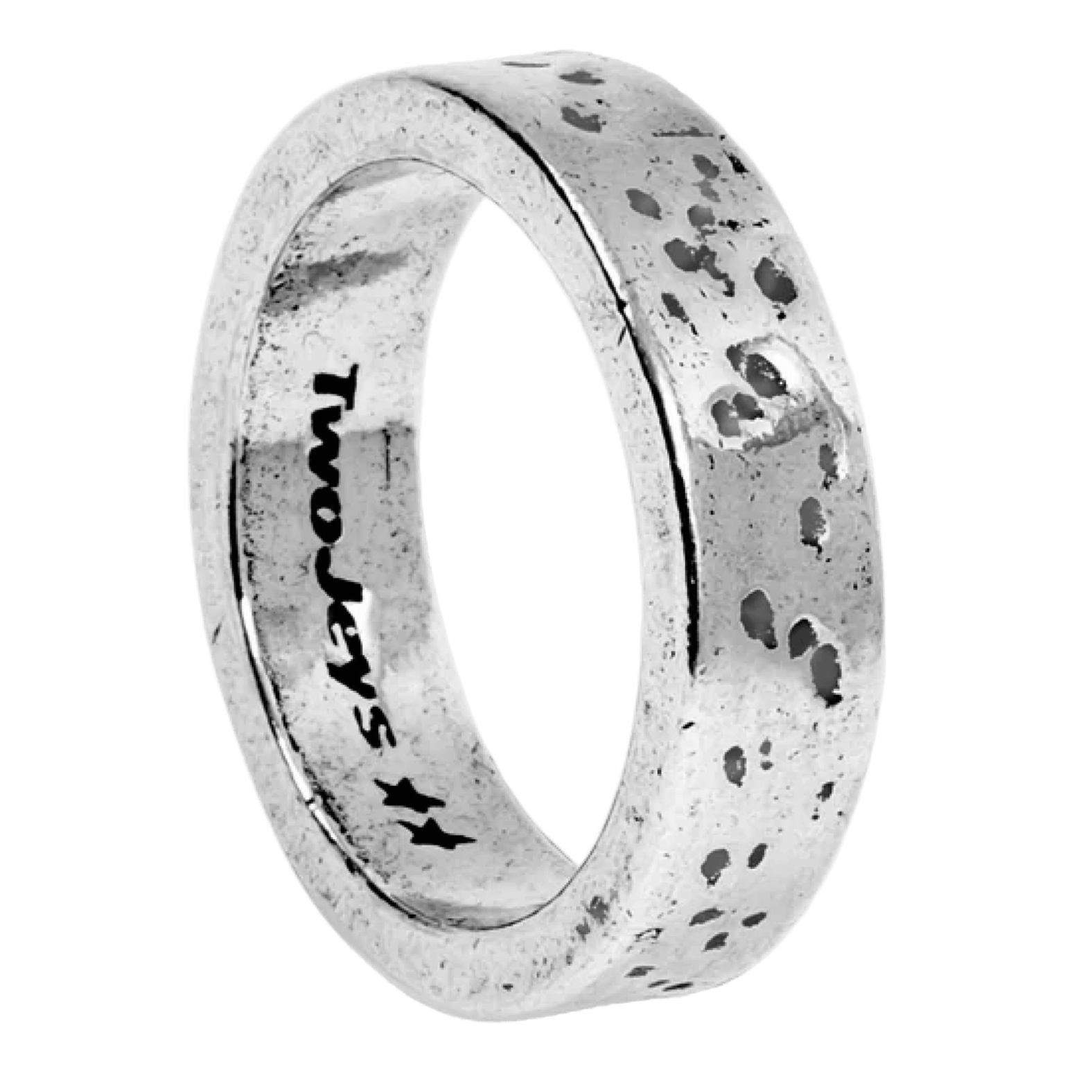 Twojeys 01 Ring Silver Silver