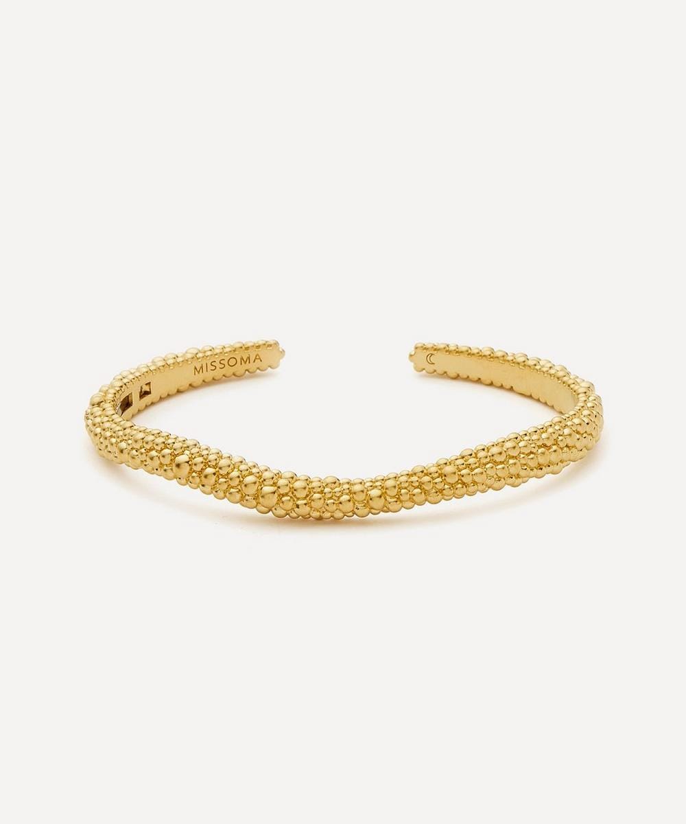 Missoma 18ct Gold - Plated Baya Claw Cuff Bracelet