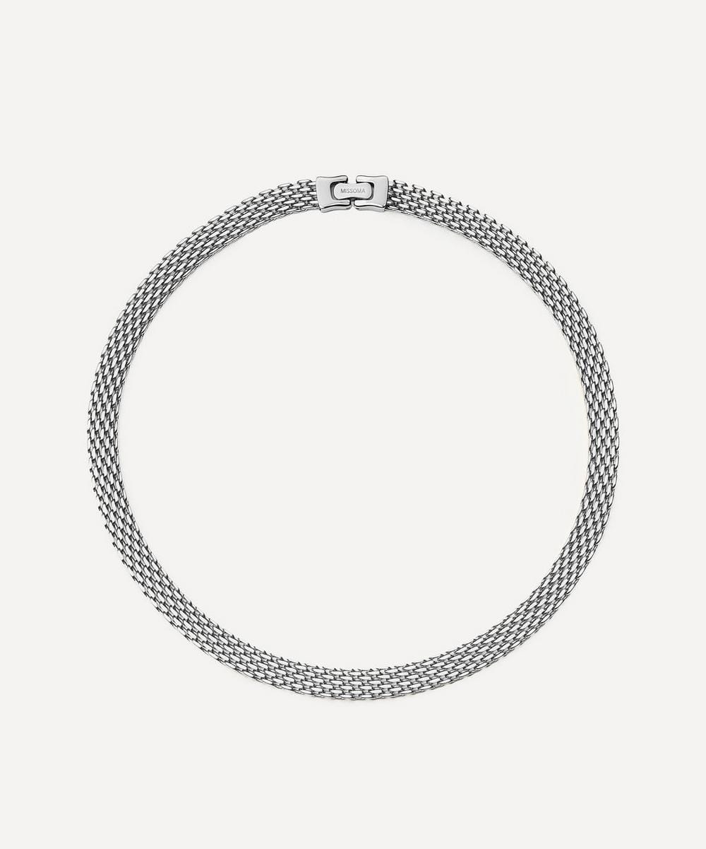 Missoma 18ct Gold - Plated Heirloom Chain Choker Necklace