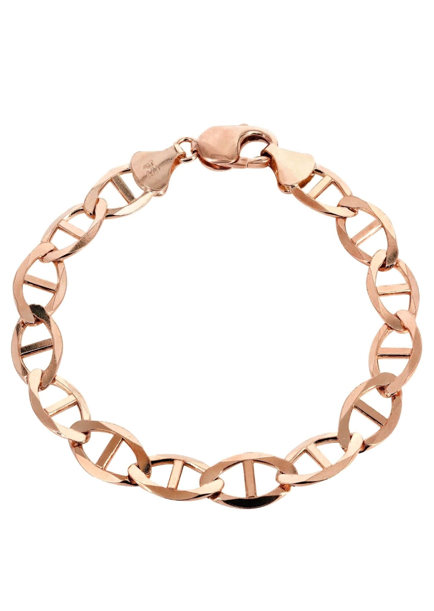 Manufacturer 4 14K Rose Gold Bracelet Solid Mariner For Women