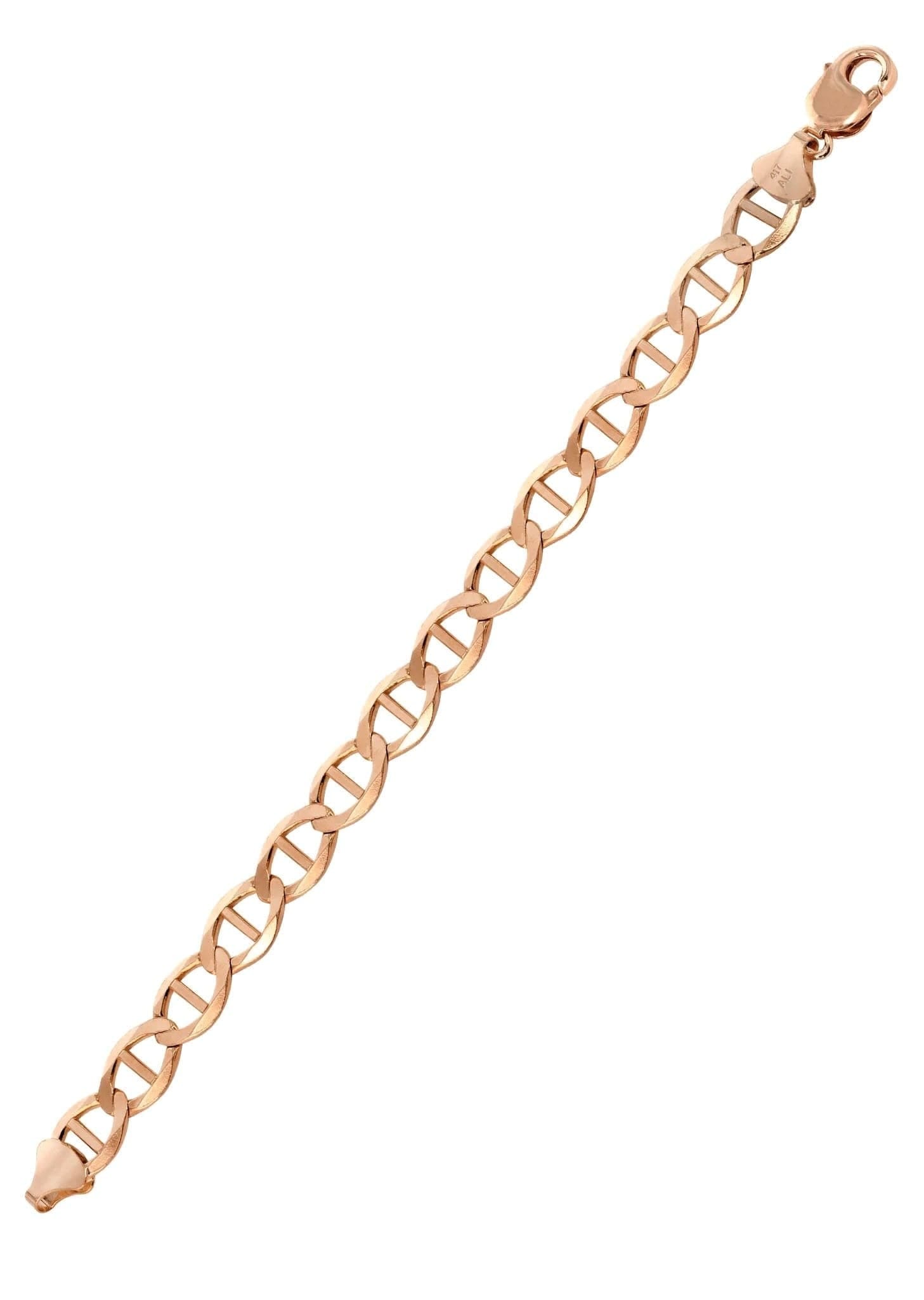 Manufacturer 4 14K Rose Gold Bracelet Solid Mariner For Women