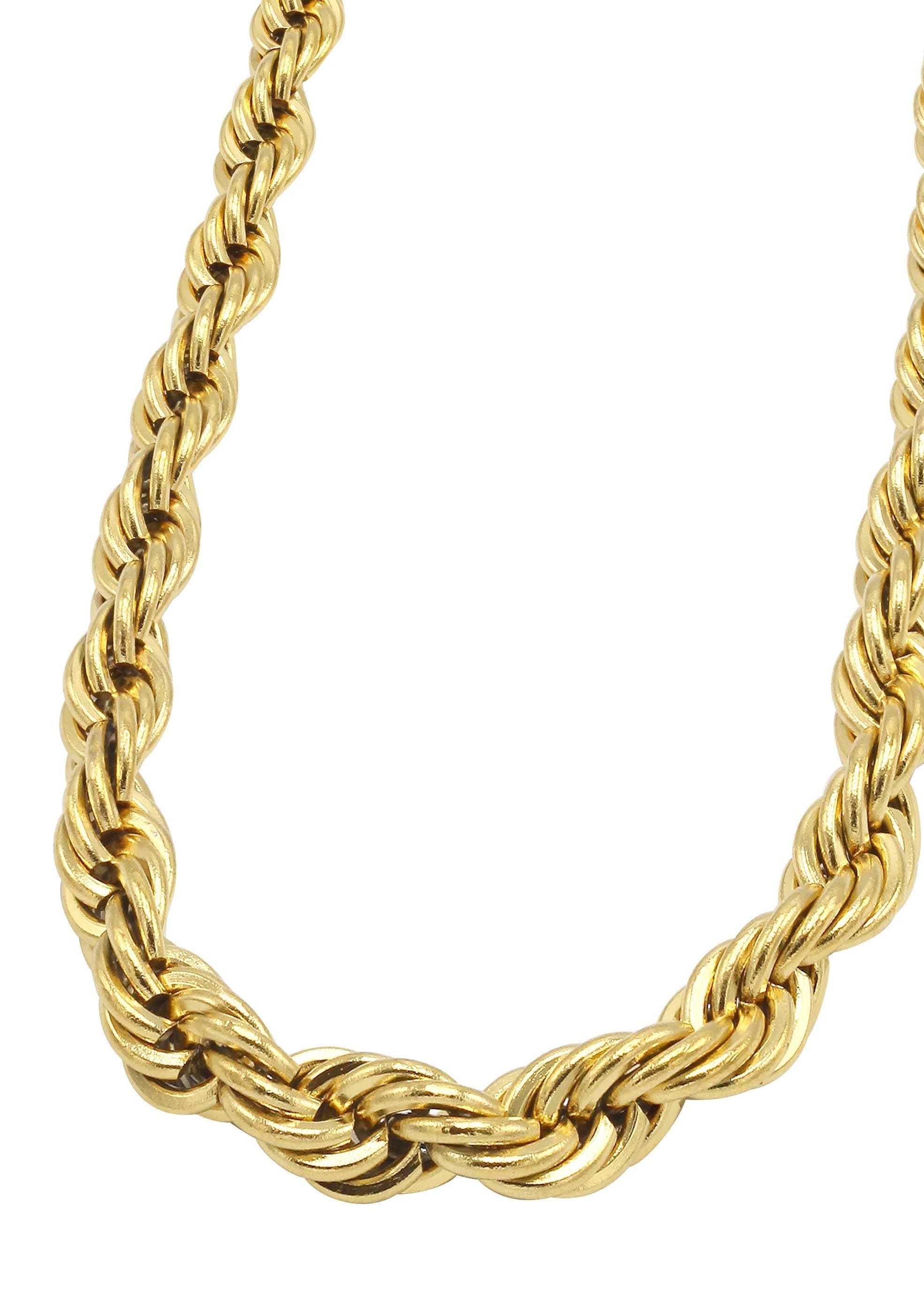 Manufacturer 30 Gold Plated Mens Chain Solid Rope