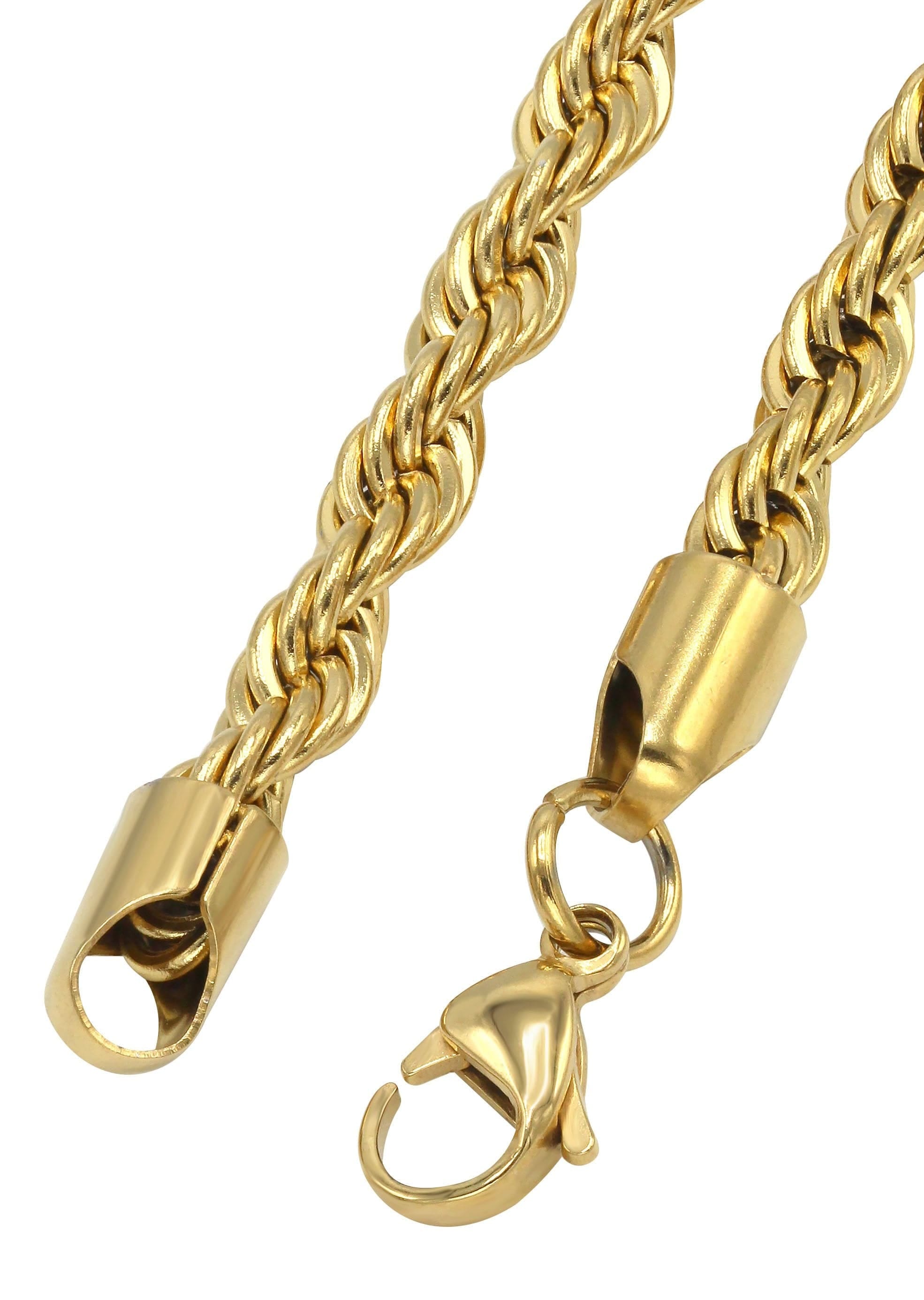 Manufacturer 30 Gold Plated Mens Chain Solid Rope