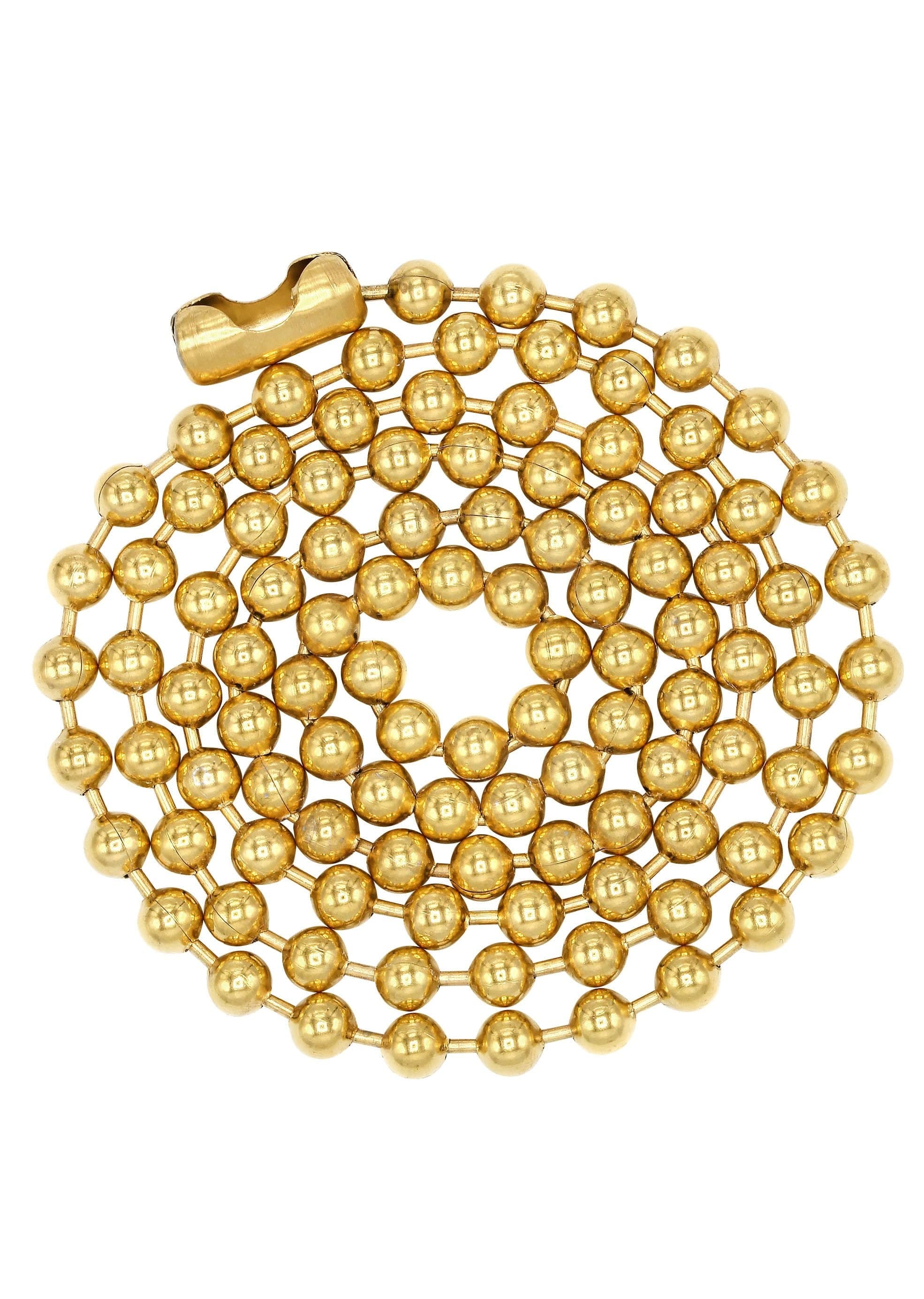 Manufacturer 30 Gold Plated Mens Chain Dog Tag