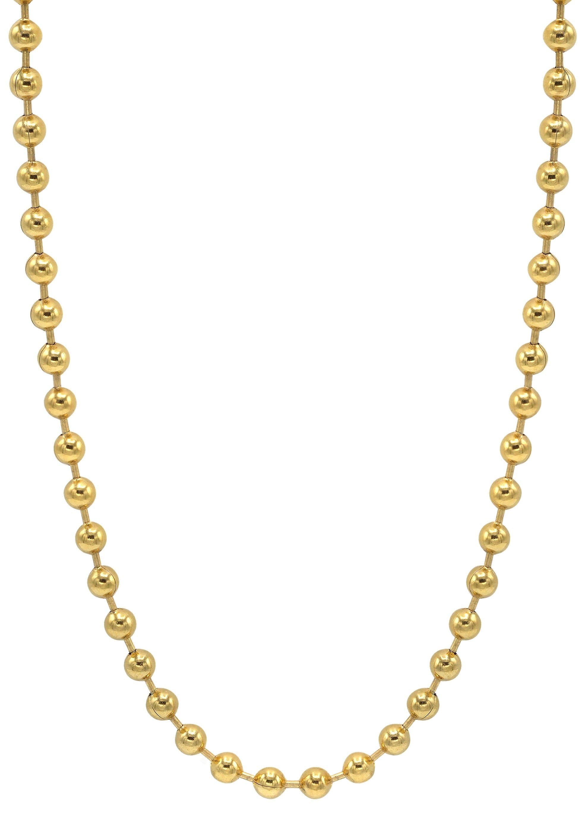 Manufacturer 30 Gold Plated Mens Chain Dog Tag