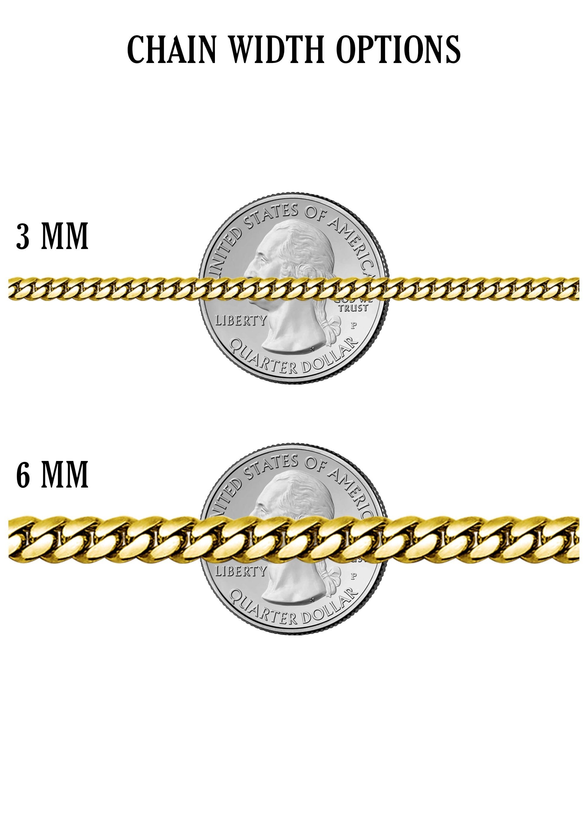 Manufacturer 30 White Gold Plated Mens Solid Rope Chain
