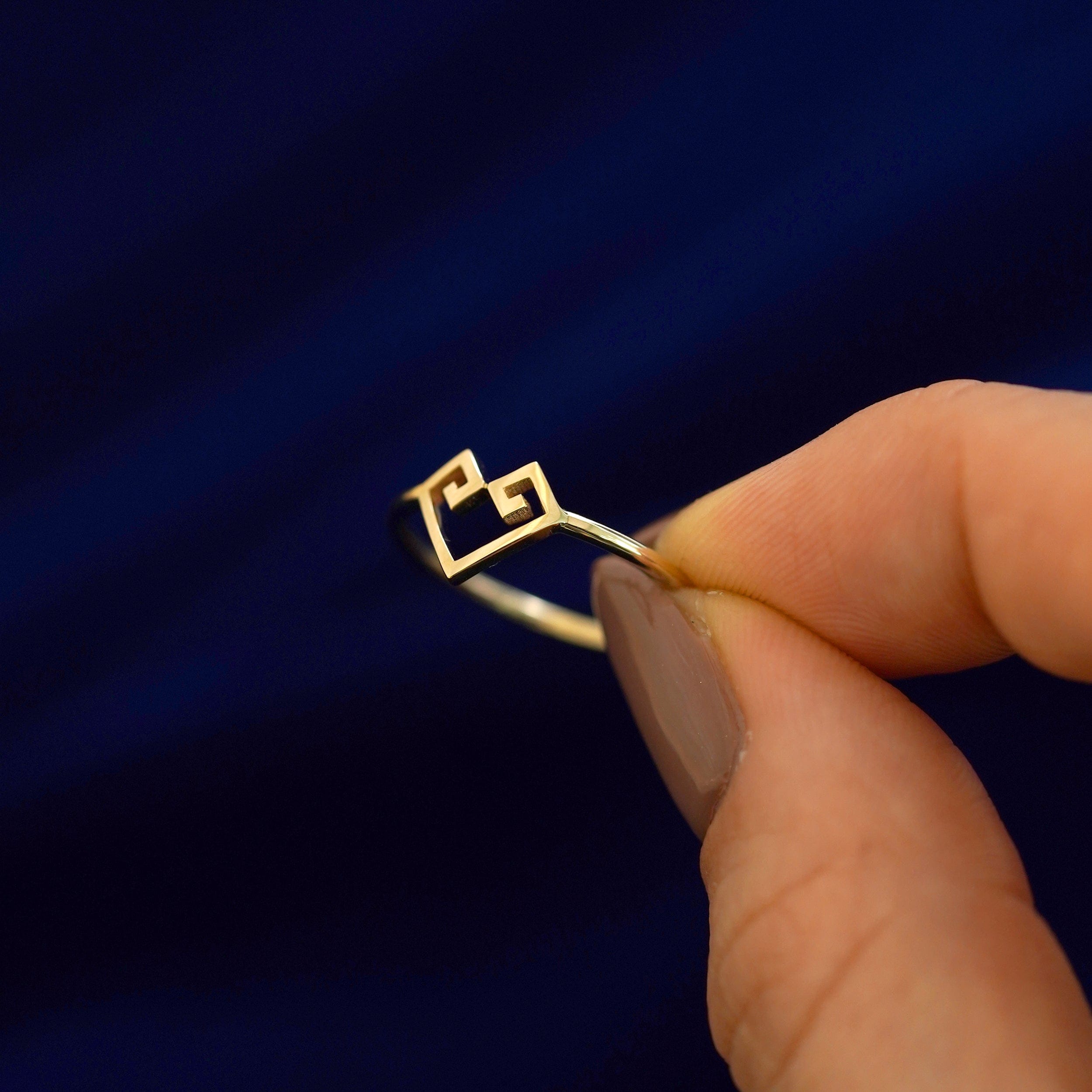 Automic Gold Studio Chere Heart Ring