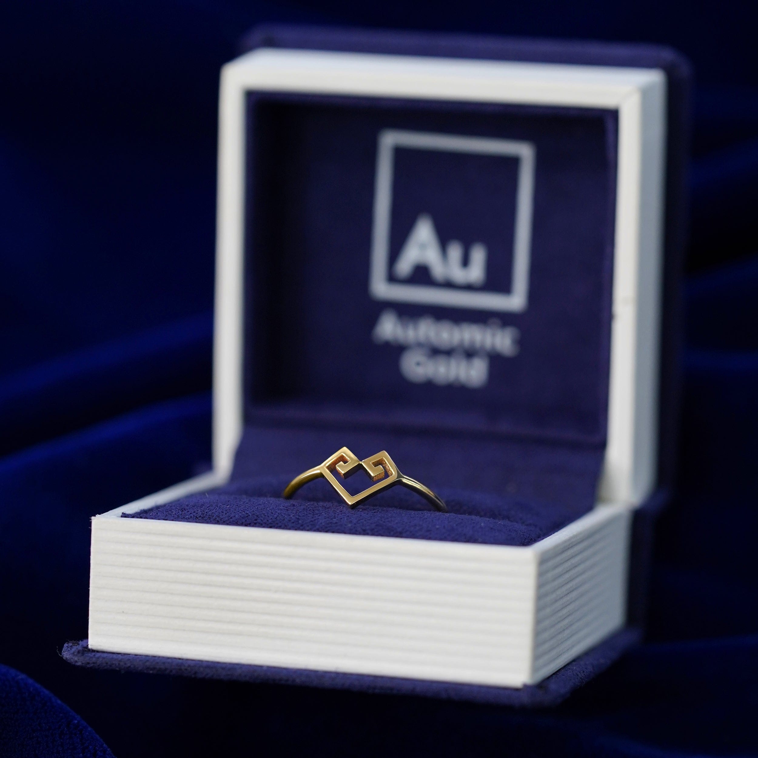 Automic Gold Studio Chere Heart Ring