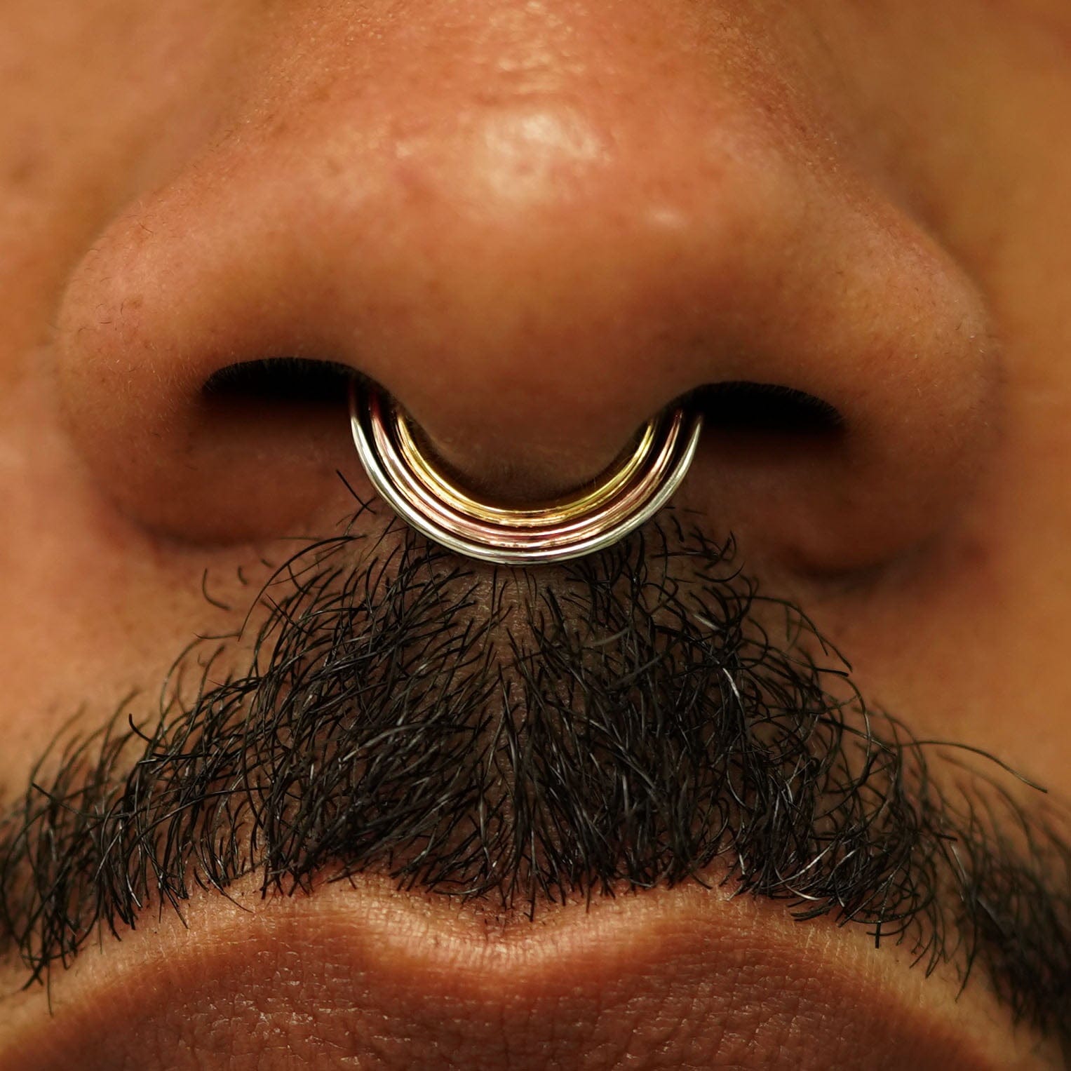 Automic Gold Studio Rainbow Septum