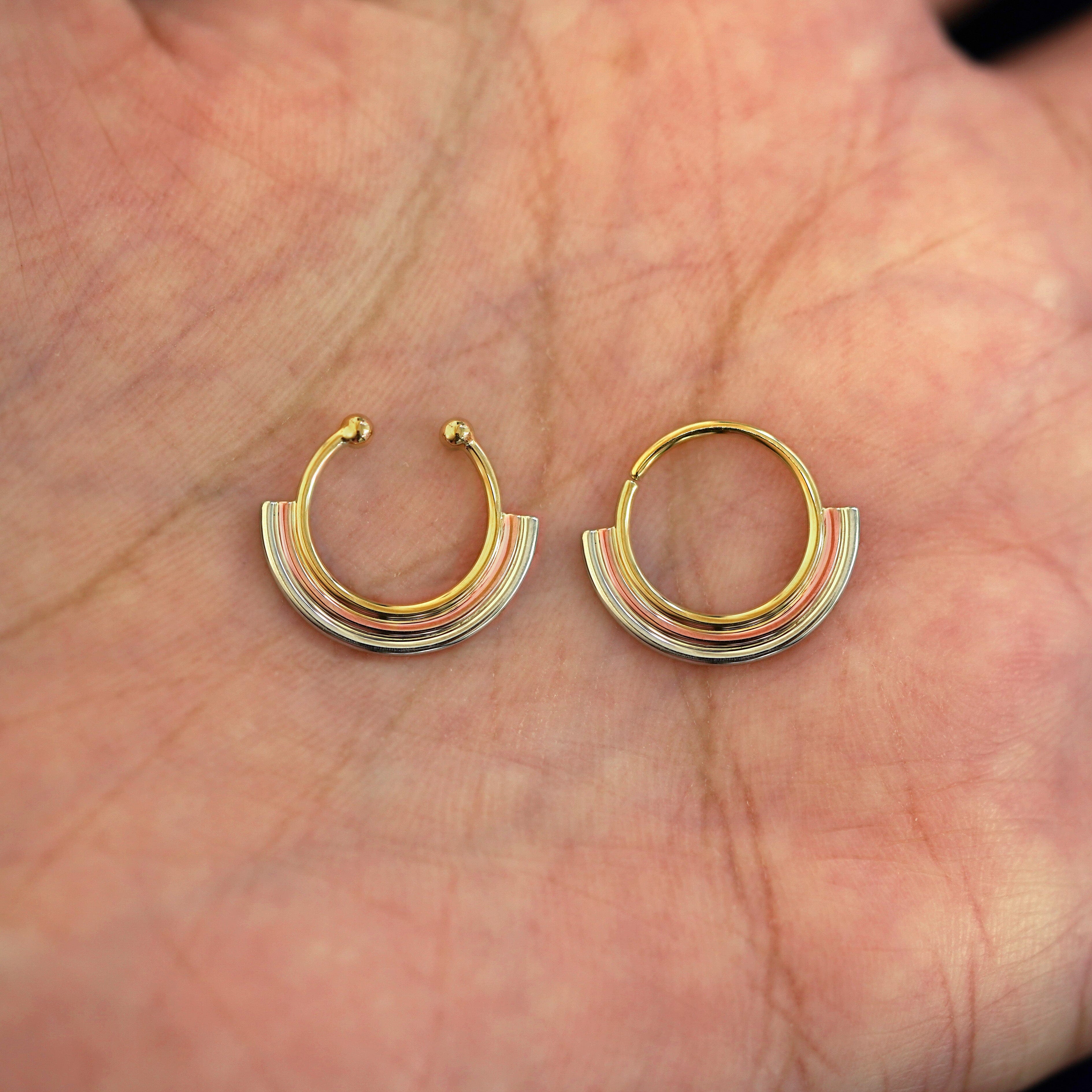 Automic Gold Studio Rainbow Septum