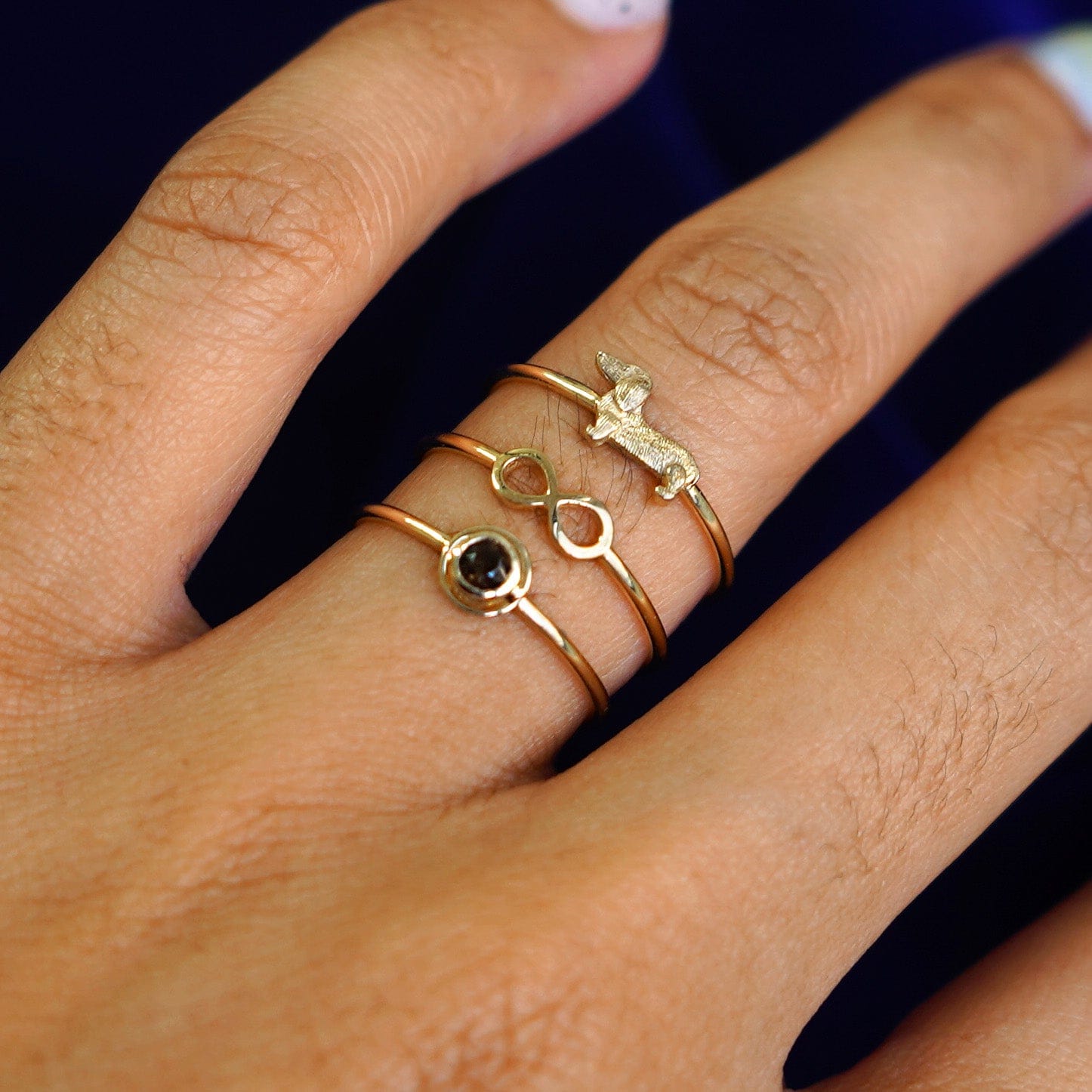 Automic Gold Studio Dog Ring