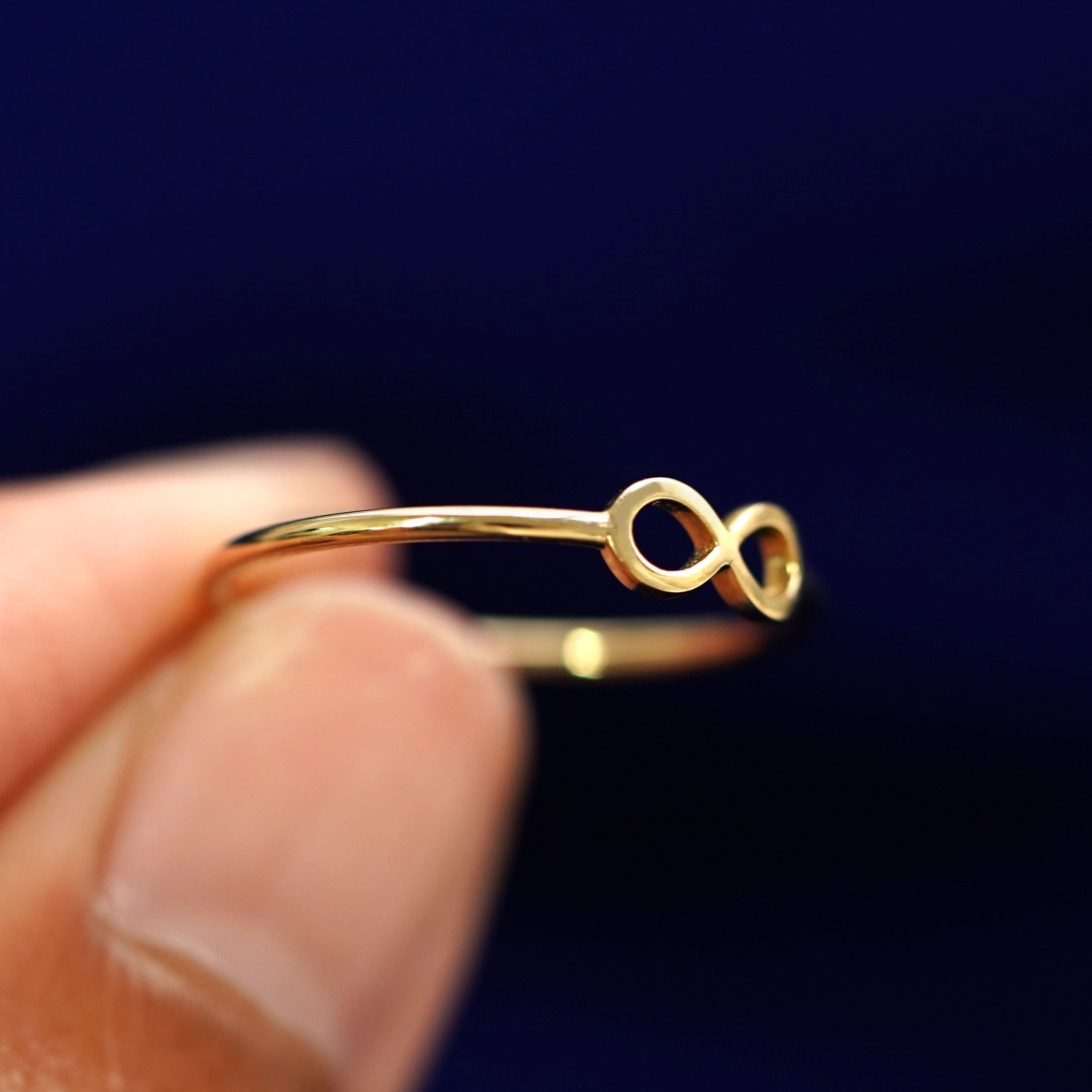 Automic Gold Studio Infinity Ring