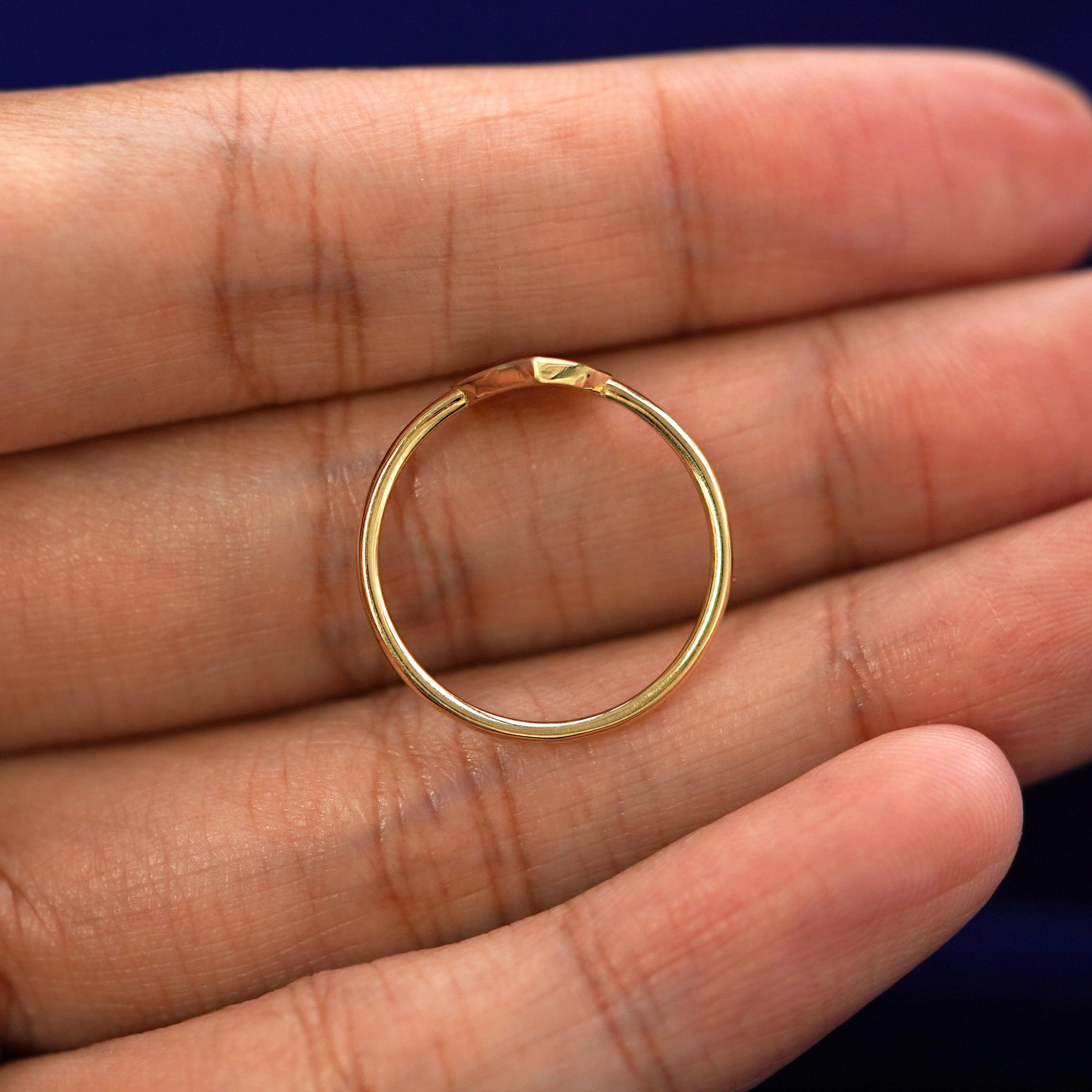Automic Gold Studio Enamel Heart Ring