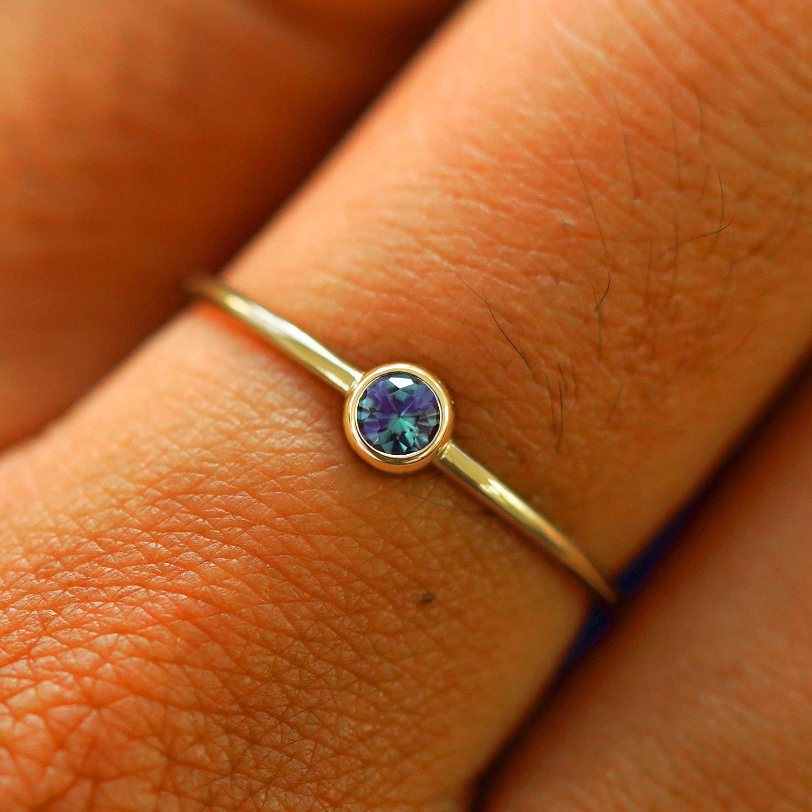 Automic Gold Studio Alexandrite Ring