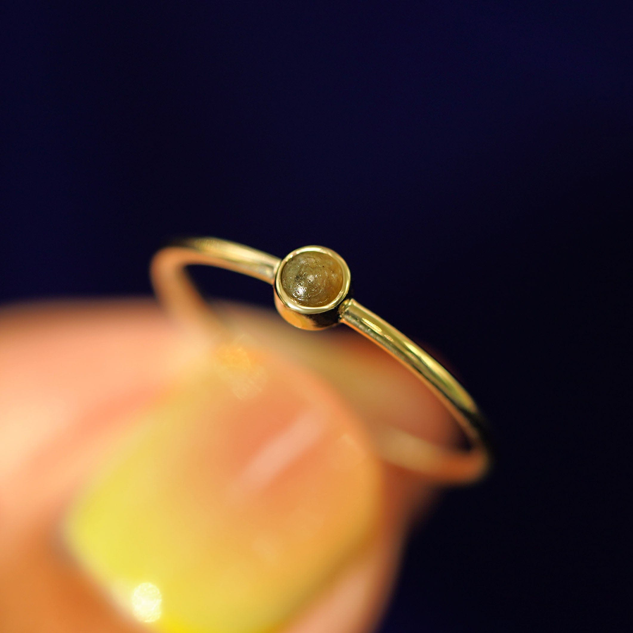 Automic Gold Studio Labradorite Ring