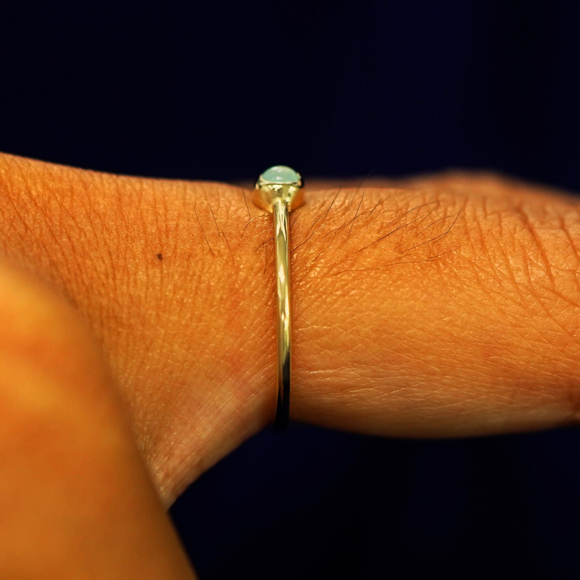 Automic Gold Studio Jade Ring